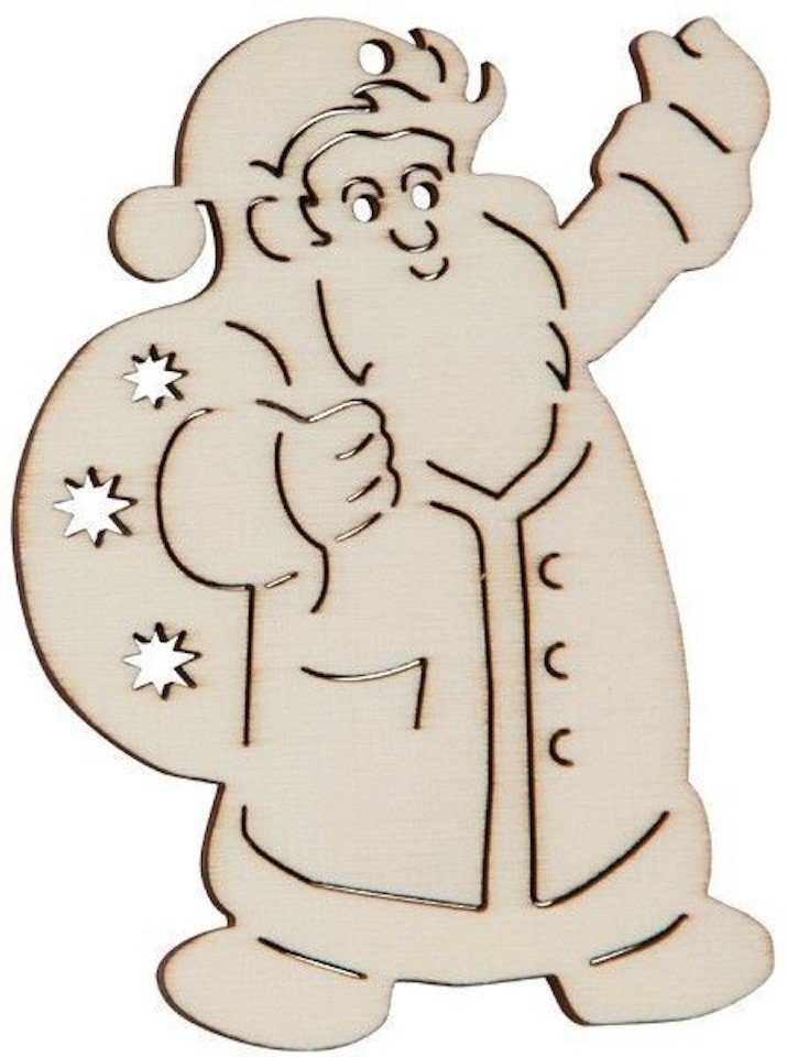 Hofmeister Fensterbild Hofmeister Kinder Fensterbild Weihnachtsmann günstig online kaufen