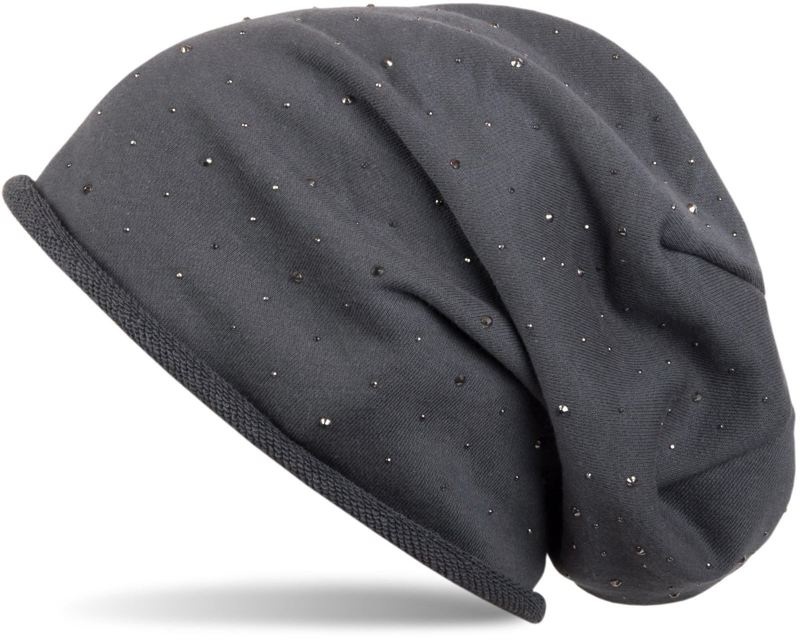 Beanie Beanie mit Strass Nieten