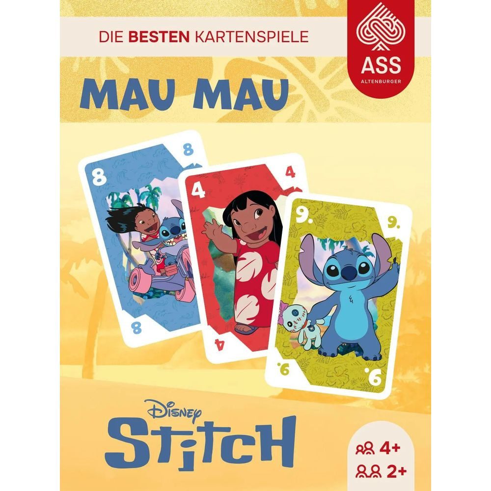 Cartamundi Spiel Disney Stitch Mau Mau