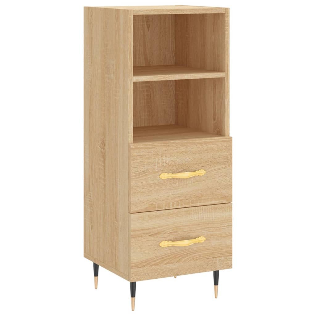 vidaXL Sideboard Sideboard Sonoma-Eiche 34,5x34x90 cm günstig online kaufen