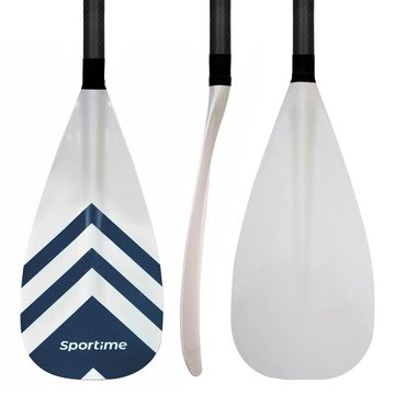 Sportime SUP Carbon Fiberglas Paddel SUP-Paddel, Für Anfänger und fortgeschrittene Stand-Up Paddler