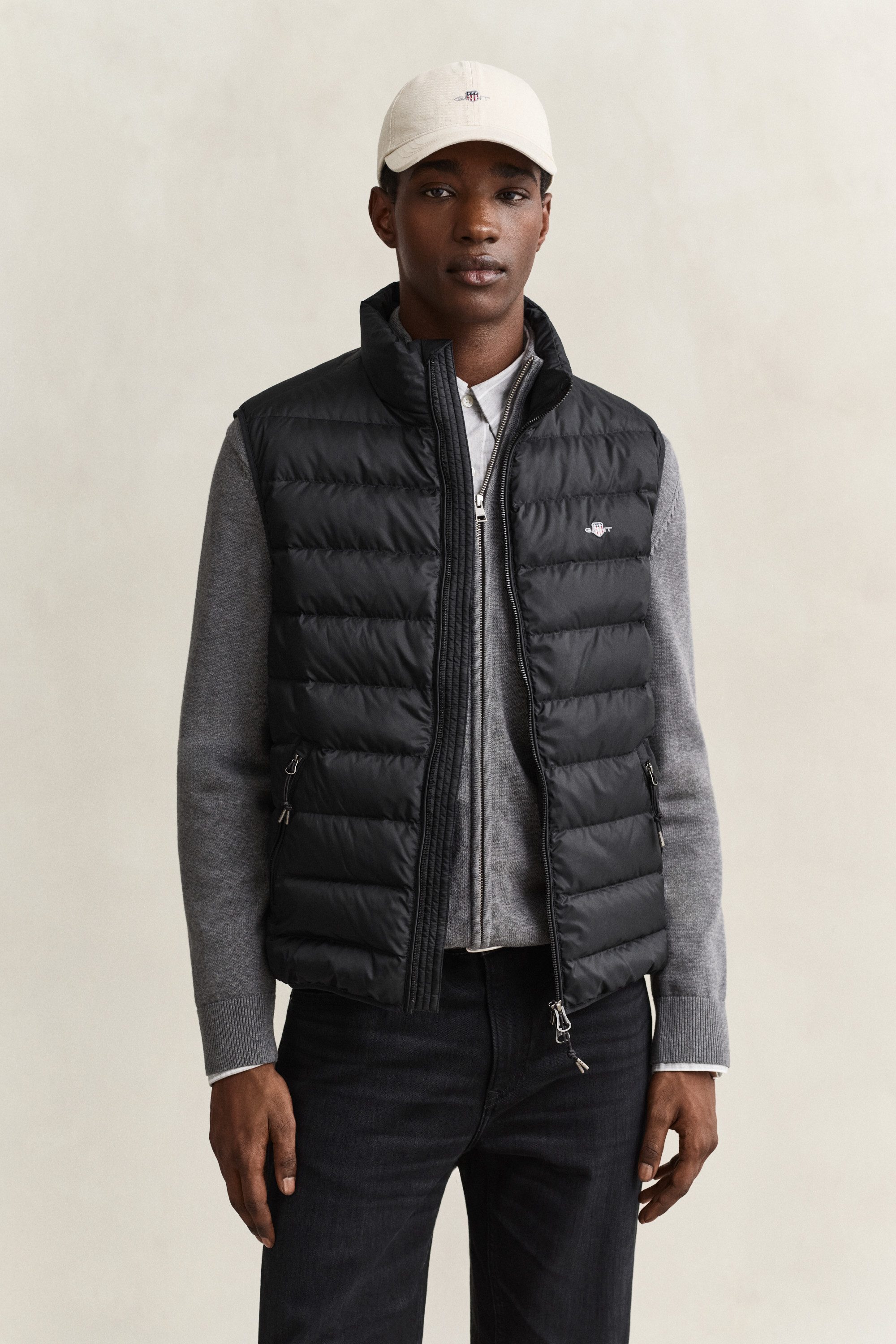 Gant Steppweste LIGHT DOWN VEST Regular fit mit Stehkragen