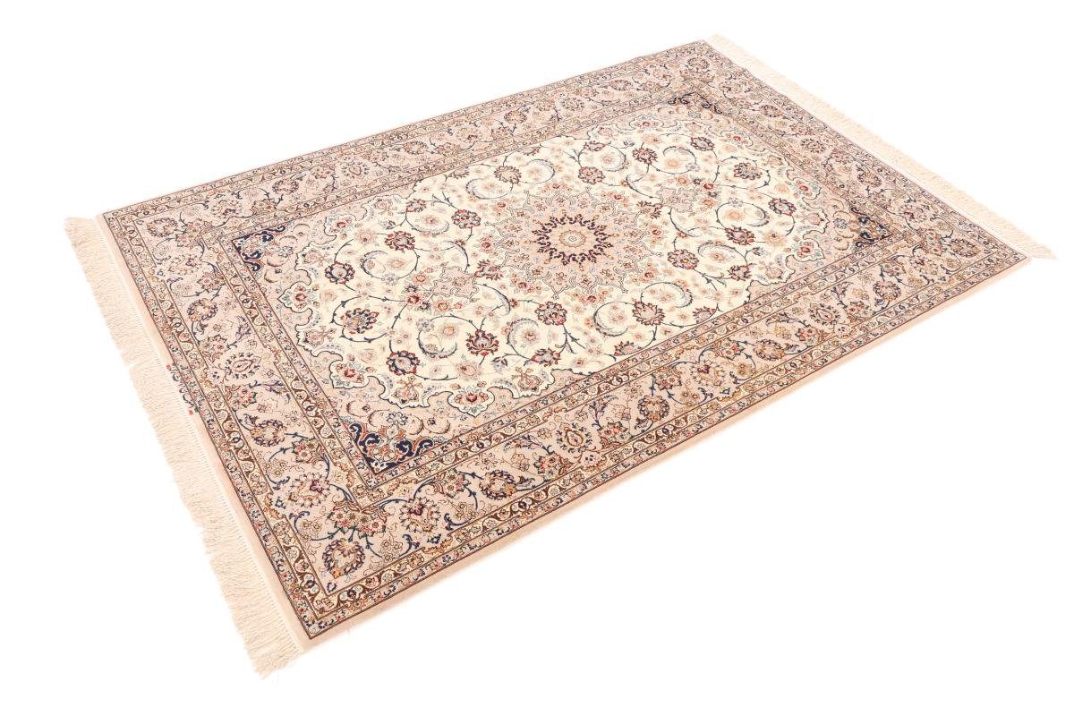 Orientteppich Isfahan Seidenkette 152x229 Handgeknüpfter Nain Trading, Höhe: 6 rechteckig, mm Orientteppich