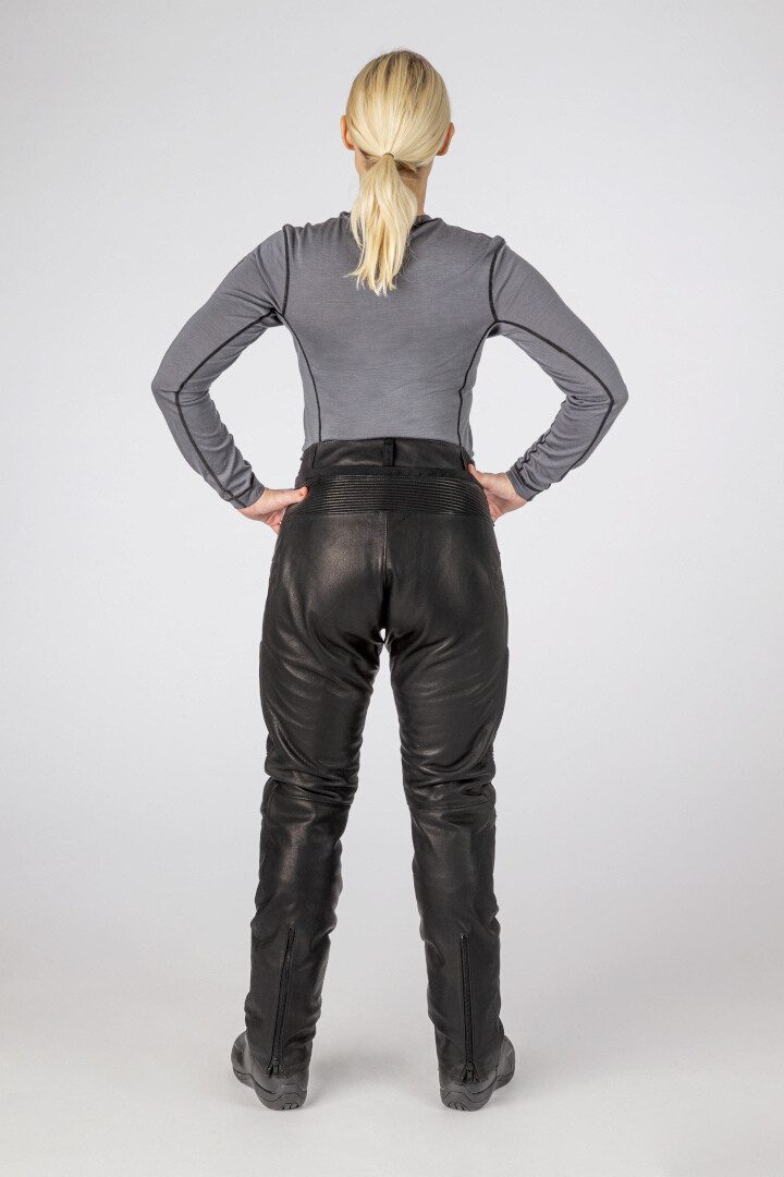 Halvarssons Motorradhose Velen wasserdichte Damen Motorrad Lederhose