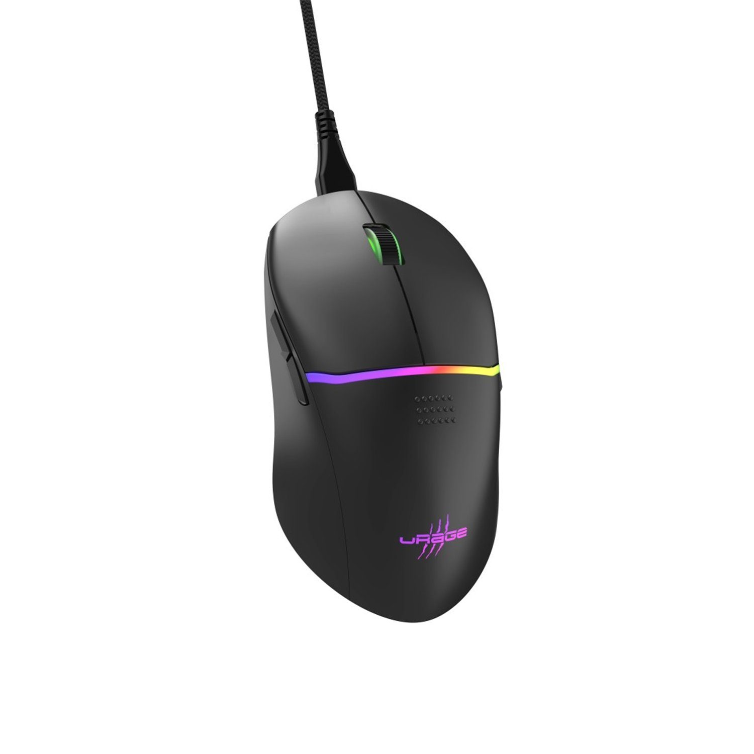 uRage Reaper 330, Schwarz Gaming-Maus (kabelgebunden)