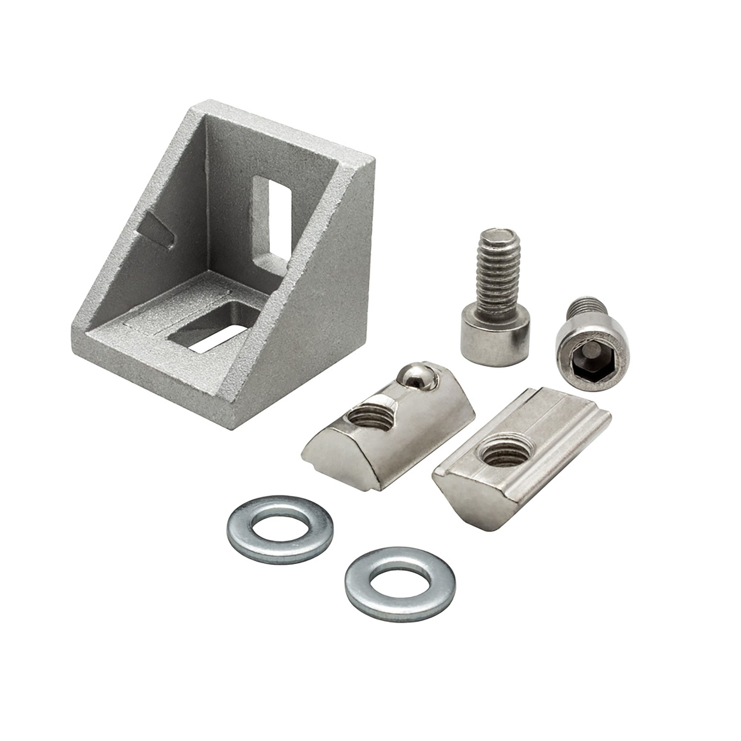 tktrading24 Profil Befestigungswinkel ink. Verschraubung Nut 8 für Aluprofi günstig online kaufen