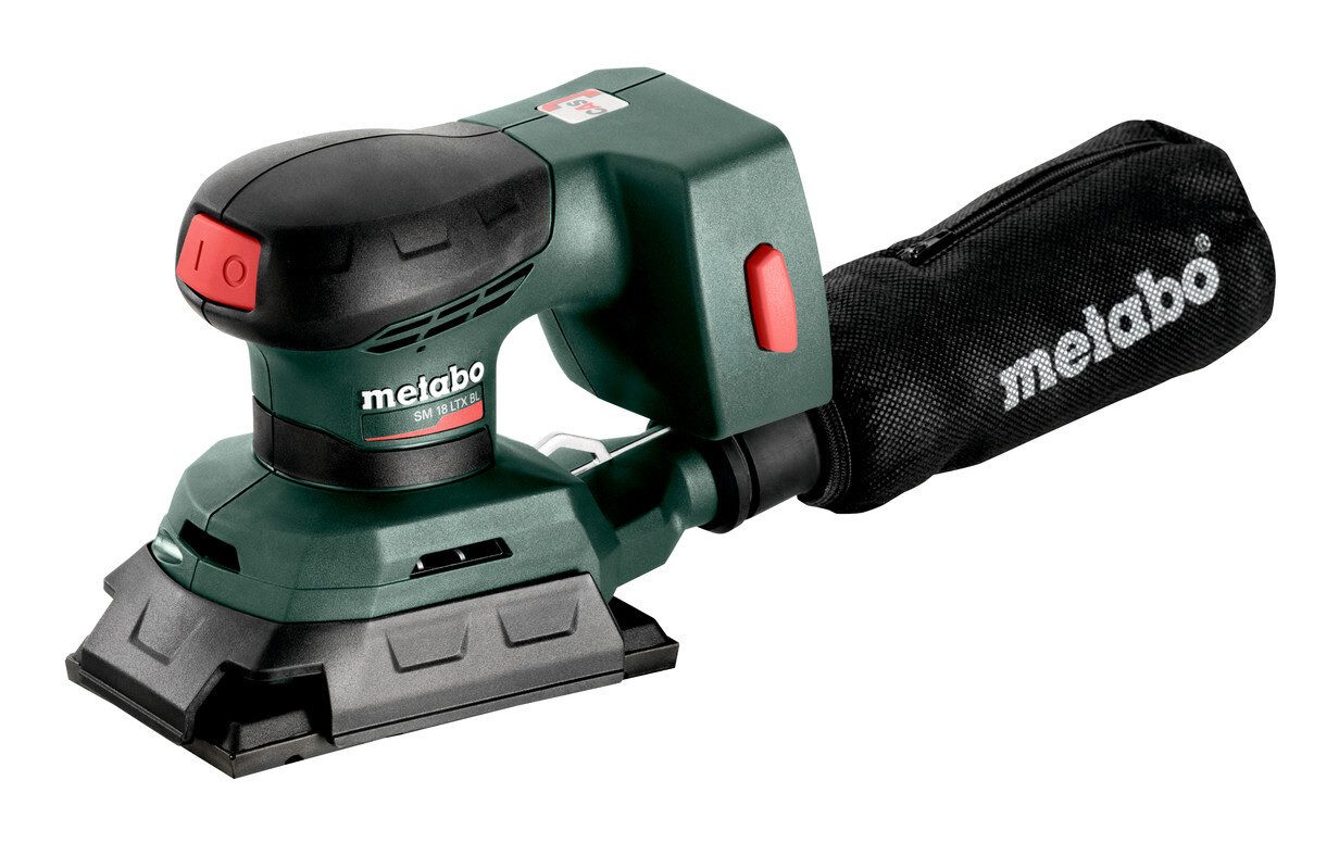 metabo Akku-Multischleifer SM 18 LTX BL, max. 10000 U/min, 20000 U/min, Ohne Akku in metaBOX 215