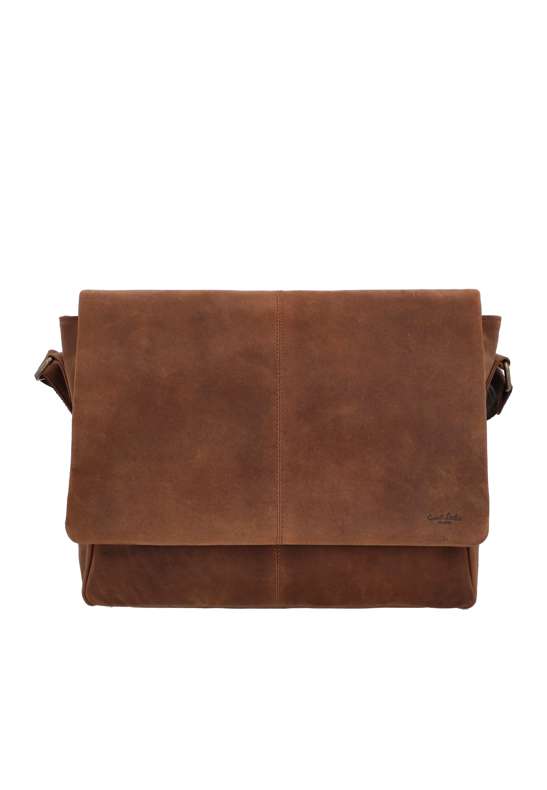 Gusti Leder Umhängetasche Gusti Leder Umhängetasche Reign Laptopfach (1-tlg)