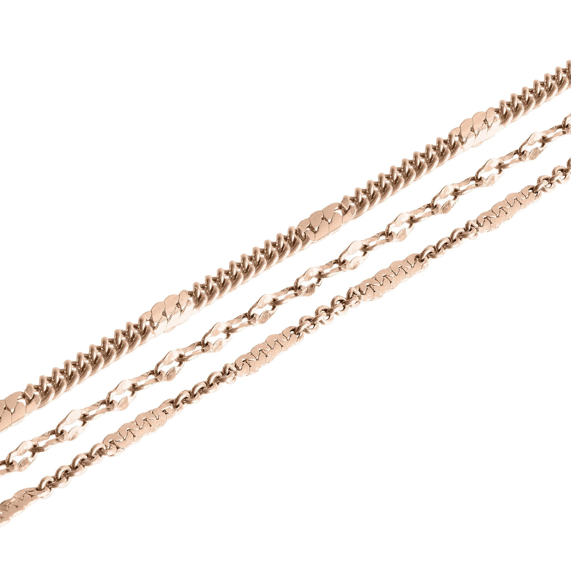 Liebeskind Berlin Fußkette Edelstahl go...