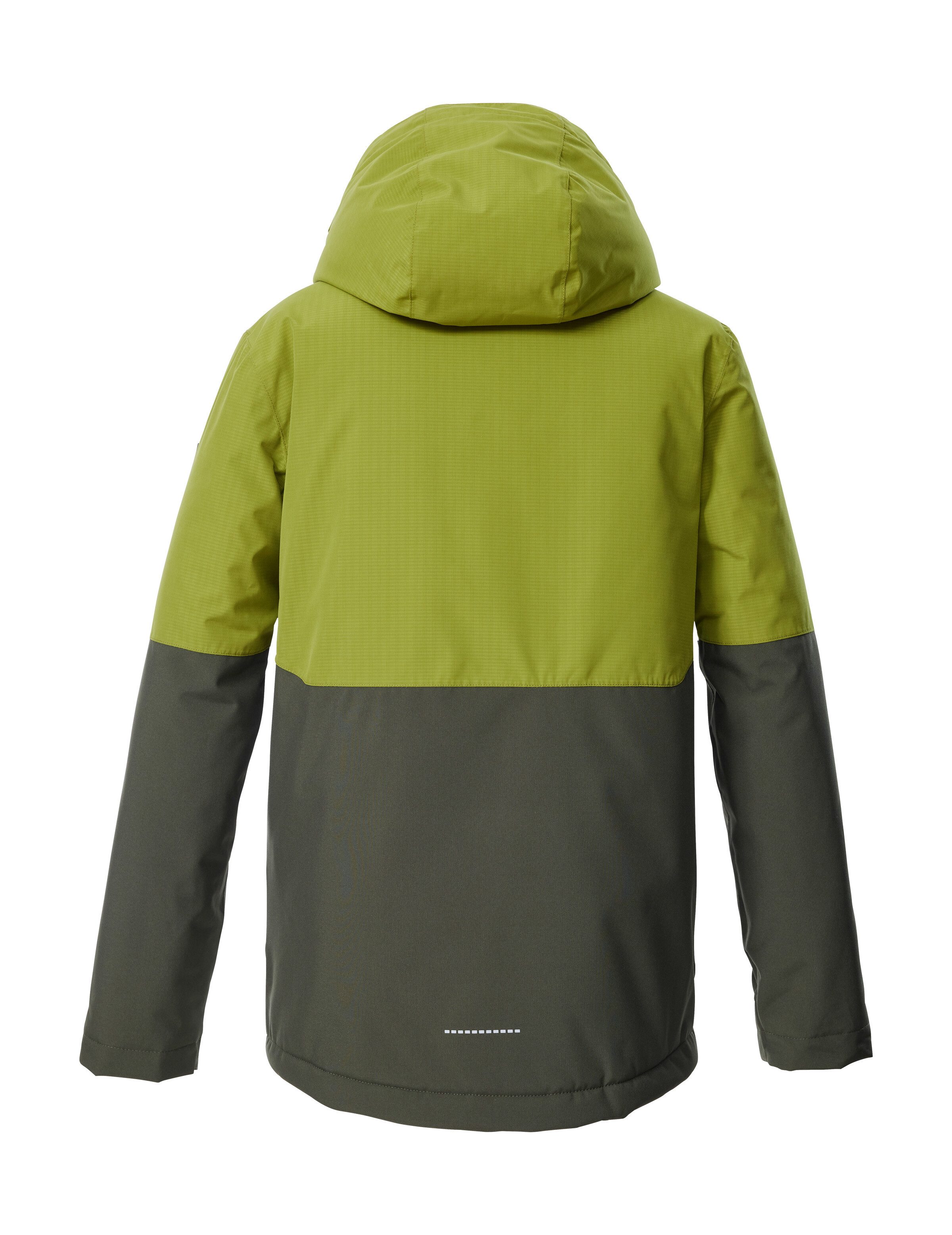 Killtec Funktionsjacke KOW 222 BYS JCKT Wind- u. wasserdichte Kinderjacke mit Fleece, reflektierender Print