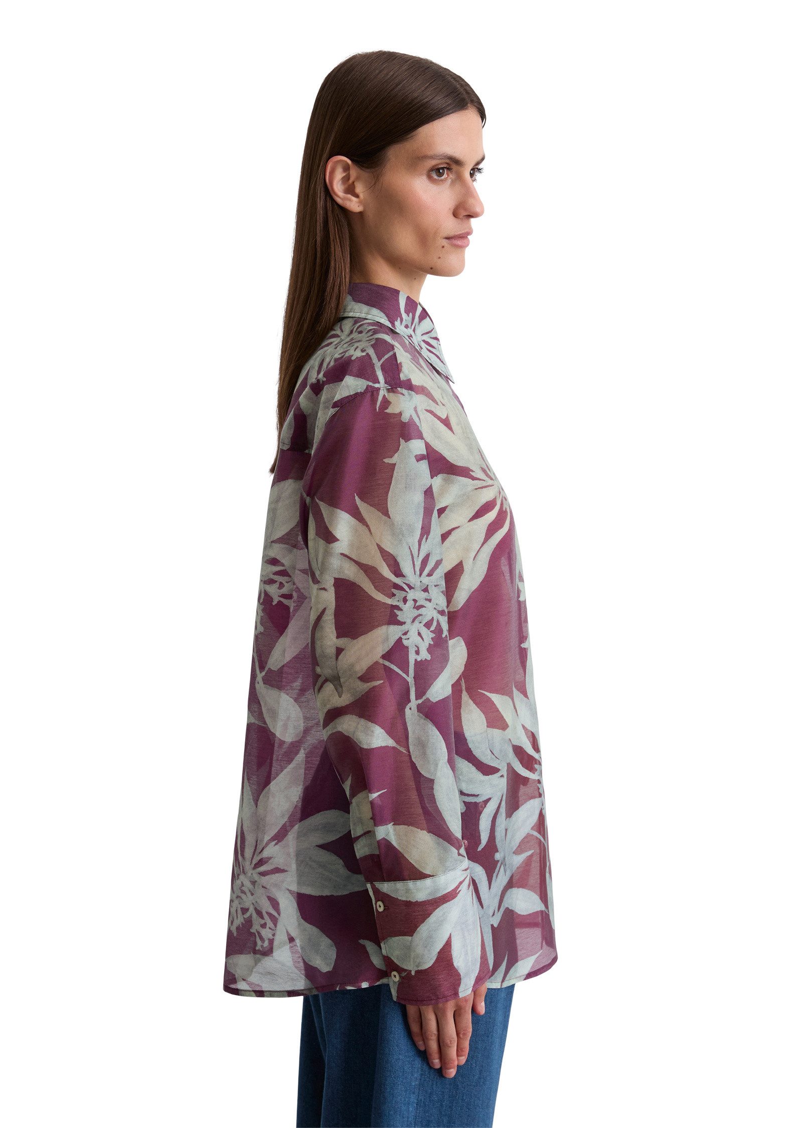 Marc O'Polo Langarmbluse mit TENCEL™ Lyocell günstig online kaufen