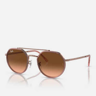 Ray-Ban Sonnenbrille Ray-Ban RB3765 9069A5 53 Copper Pink Gradient Brown