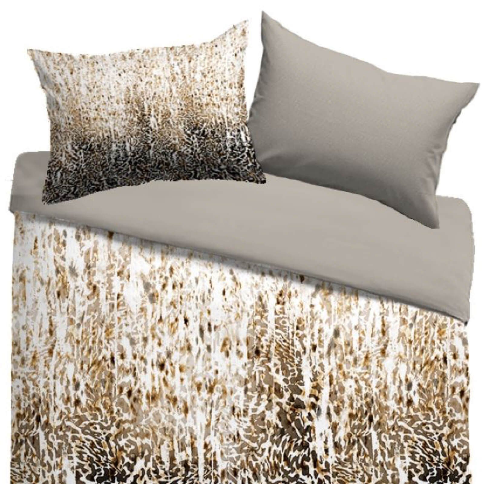 Kayori Bettwäsche Sognamo Durban Bunt, Baumwolle, 2 teilig, Tiger, Raubtier günstig online kaufen