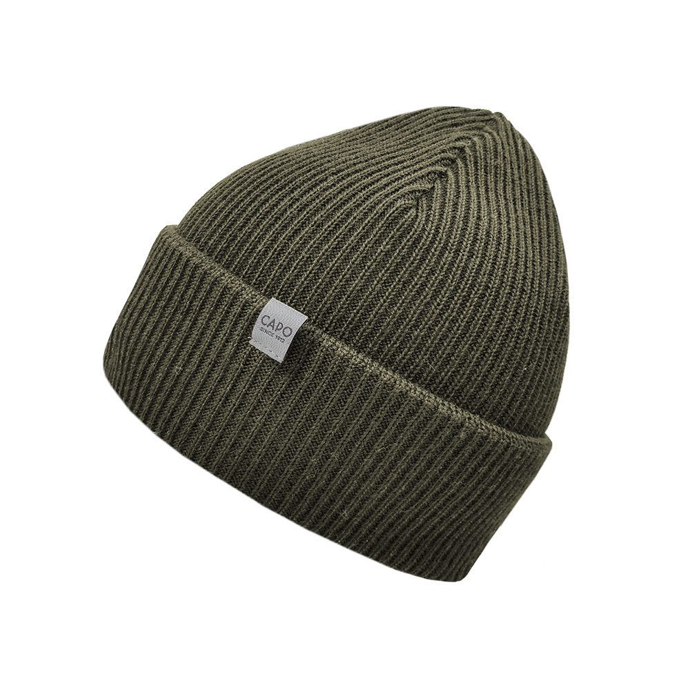 CAPO Strickmütze Strickmütze, Umschlag Merinowolle (1-St) günstig online kaufen