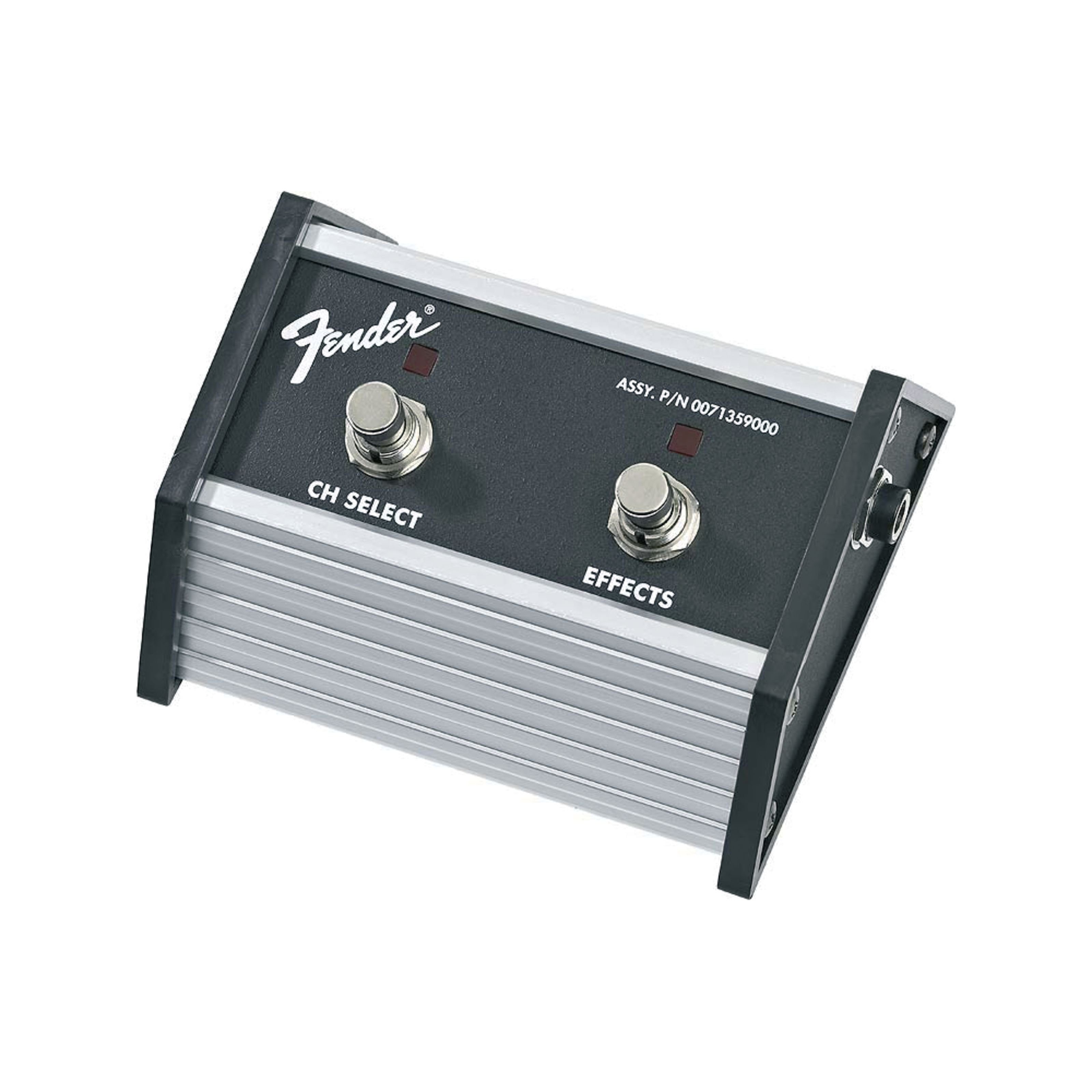 Fender Musikinstrumentenpedal, (2-Button Footswitch CH Select Effects, E-Gitarren Verstärker, Fußschalter), 2-Button Footswitch CH Select, Effects - Fußschalter für