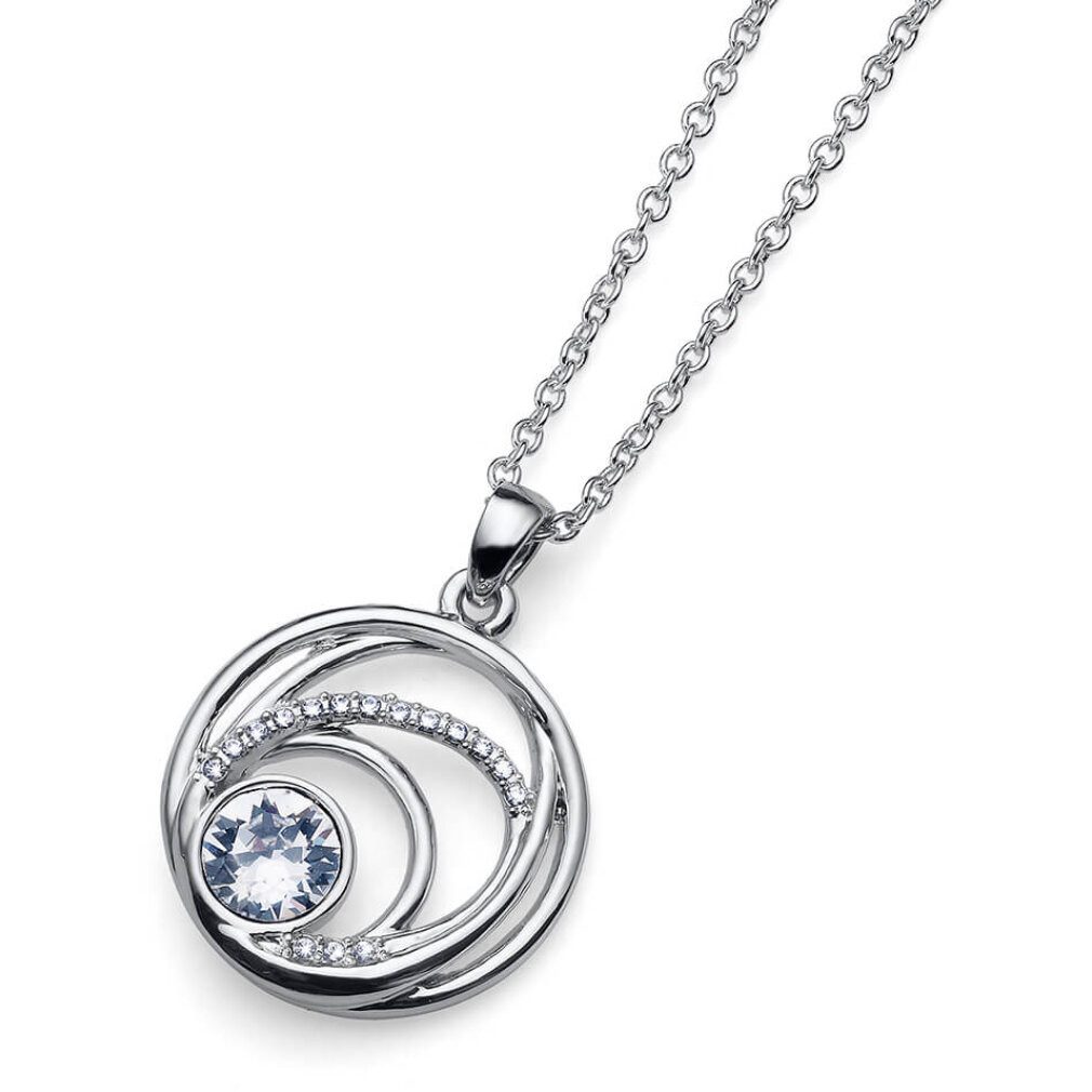 Oliver Weber Kette mit Einhänger Necklace with Crystals Orbit 11953