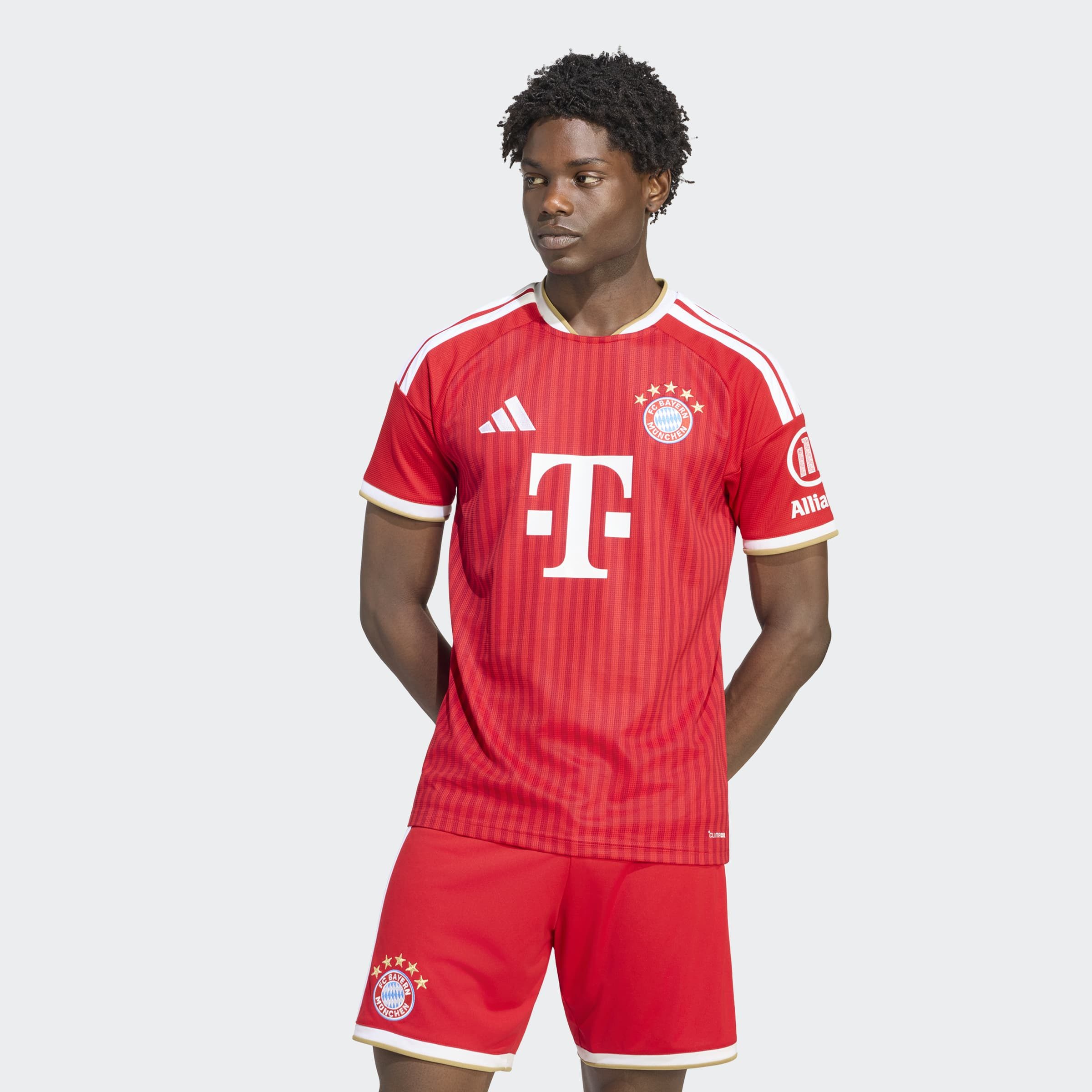 adidas Performance Fußballtrikot FCB H JSY schmale Passform, mit Climacool Technologie