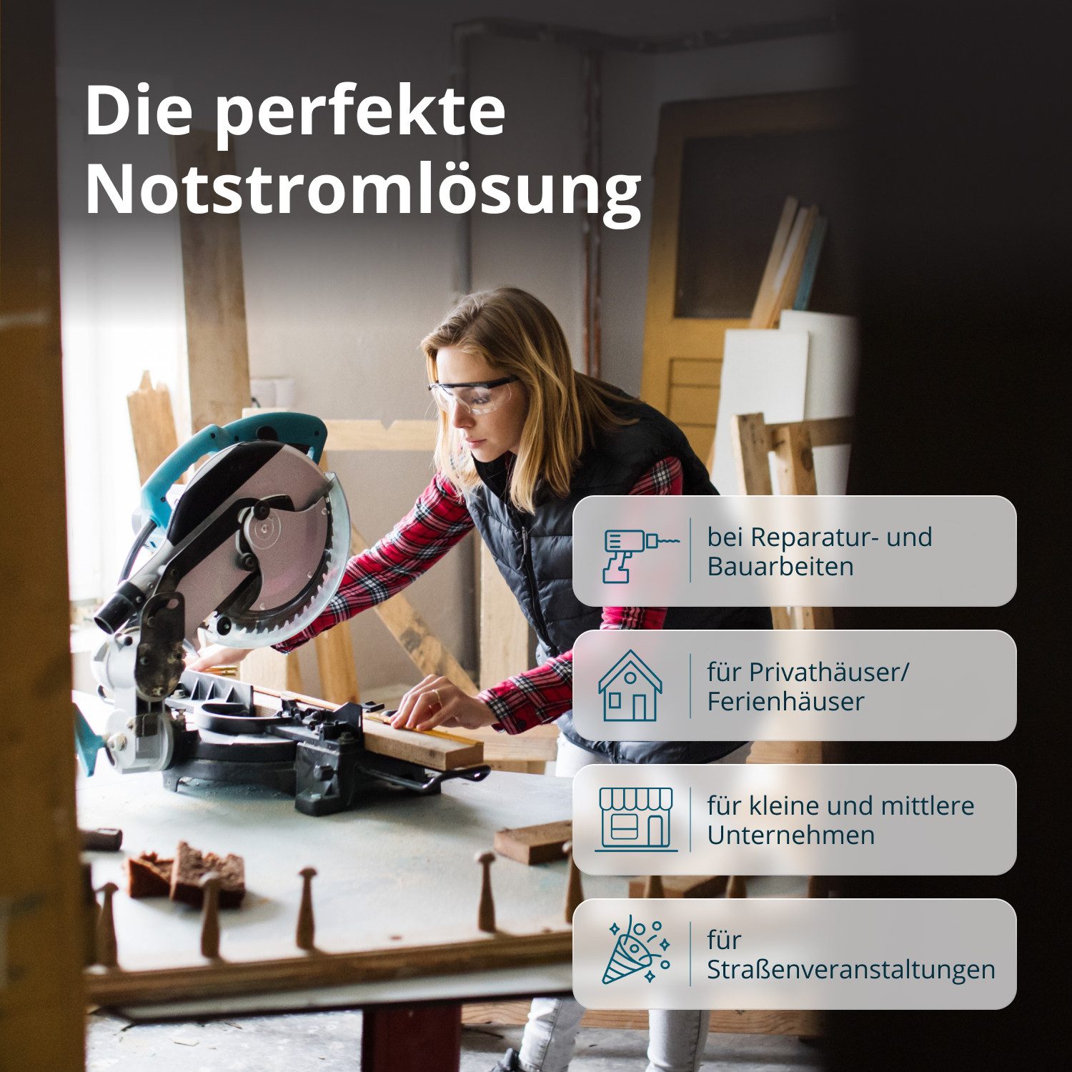 Könner & Söhnen Stromerzeuger KS 10000E G, 8,00 in kW, (1x32A (230V), Generator, E-Start, Automatischer Spannungsregler, 1-tlg., Hybrid Stromerzeuger, 4-Takt, Kupfer,Steckdosen 1x16A (230V), für Haus, Garage oder Werkstatt