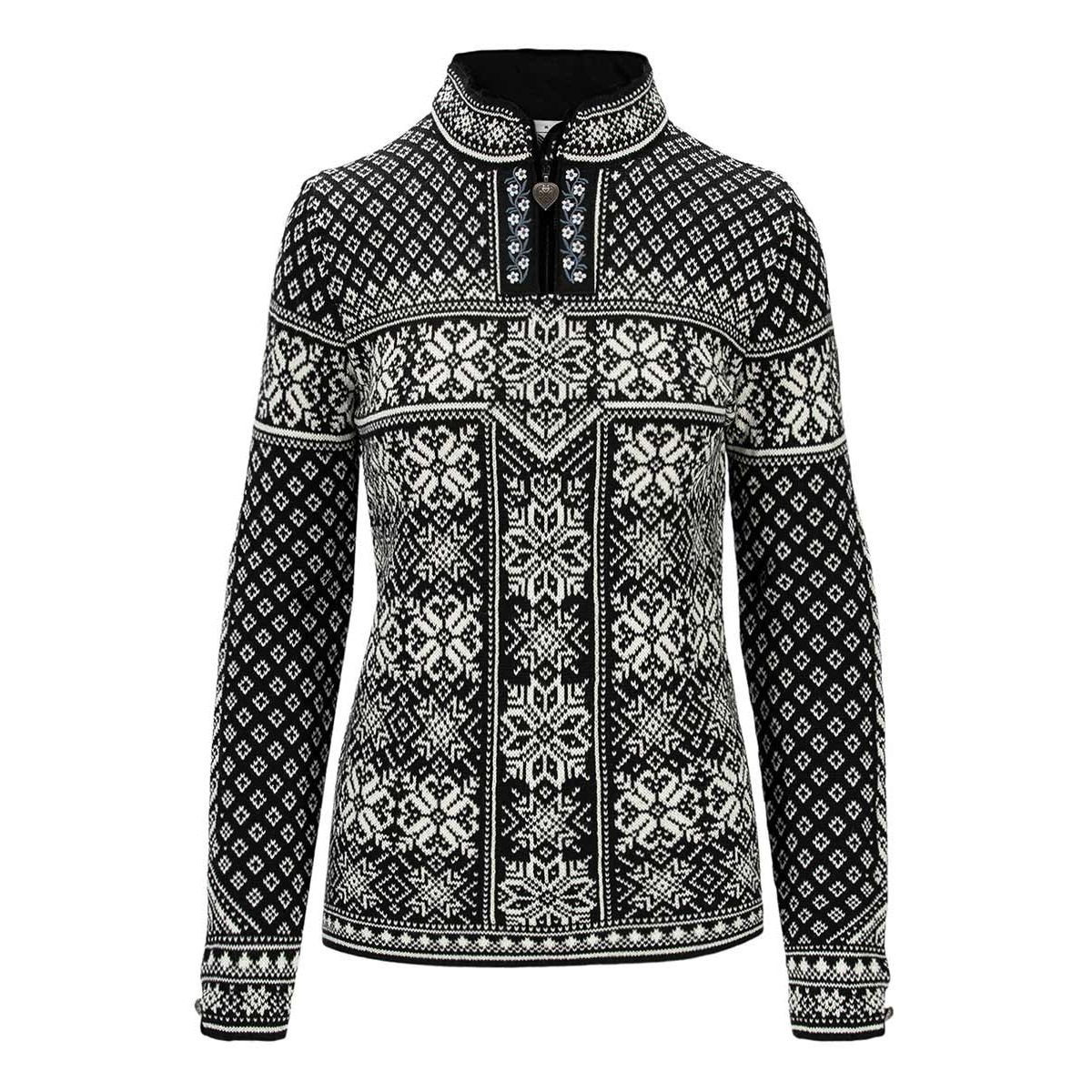 Dale of Norway Sweatshirt Peace Fem Sweater Eleganter Damen-Ski-Sweater aus 100% leichter Wolle mit