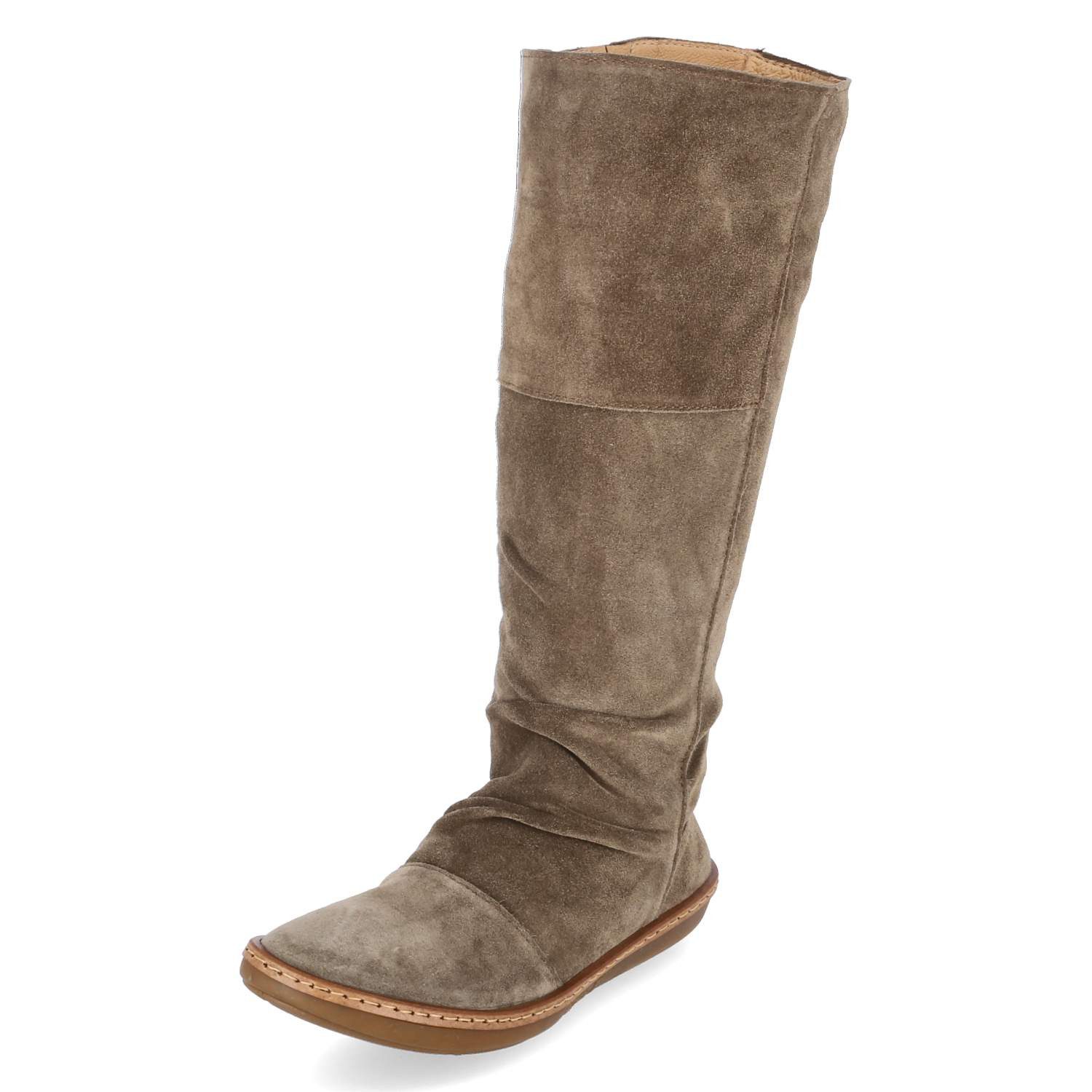 El Naturalista El Naturalista N5313 Sillk Suede Land Damen Rauleder beige Stiefel