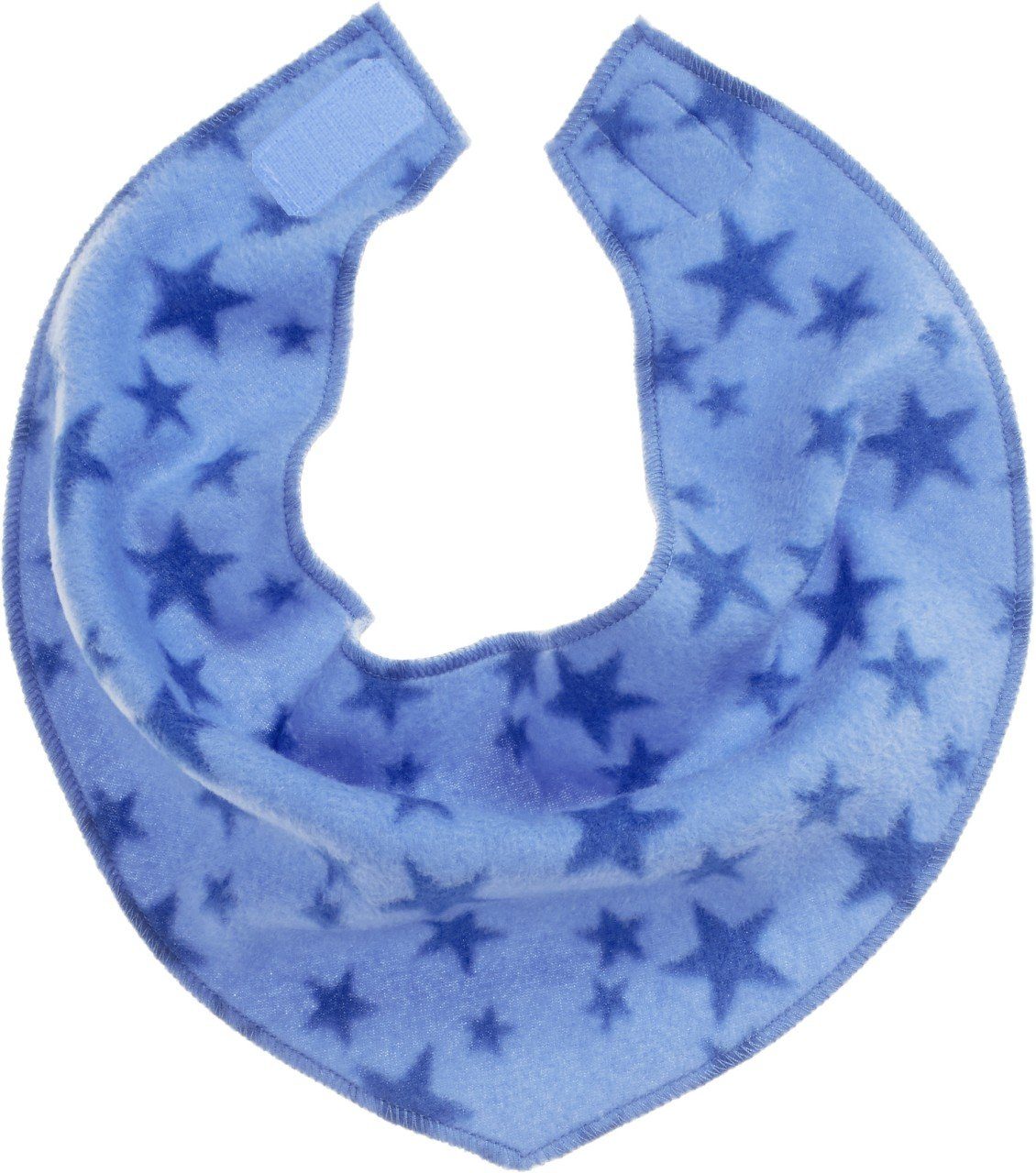 Blau Fleece-Dreieckstuch Schlupfmütze Sterne Playshoes