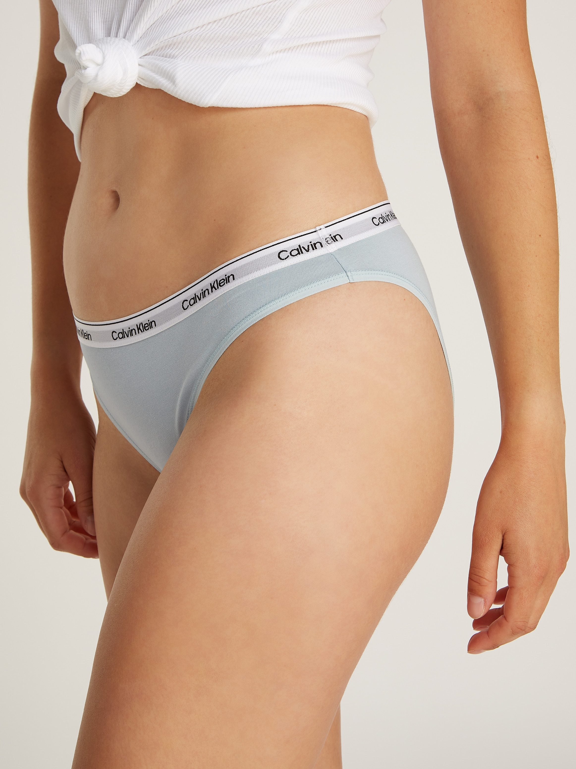 Calvin Klein Underwear Bikinislip 3 PACK BIKINI (LOW-RISE) (3-St) Low Rise mit Logobund