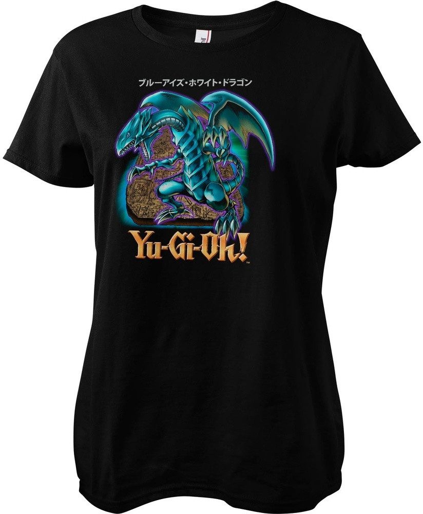 Yu-Gi-Oh T-Shirt Yo-Gi-Oh! Japanese Dragon Girly Tee
