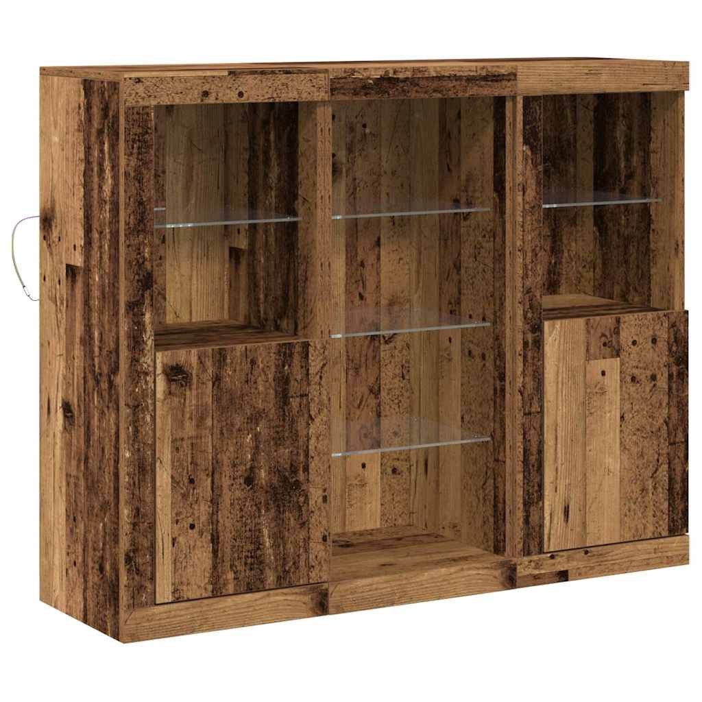 vidaXL Sideboard Sideboard Altholz 123 x günstig online kaufen