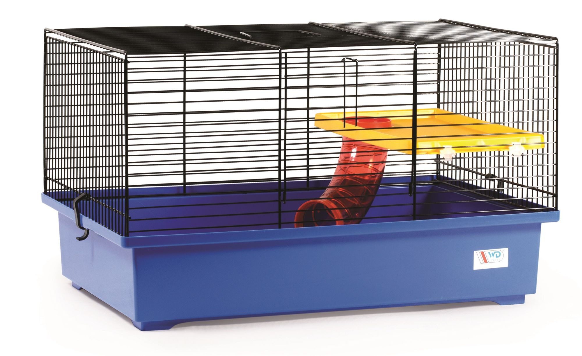 Ollesch Kleintierkäfig Mäusekäfig Hamsterkäfig Nagerkäfig 49x32,5x29cm mit Zubehör