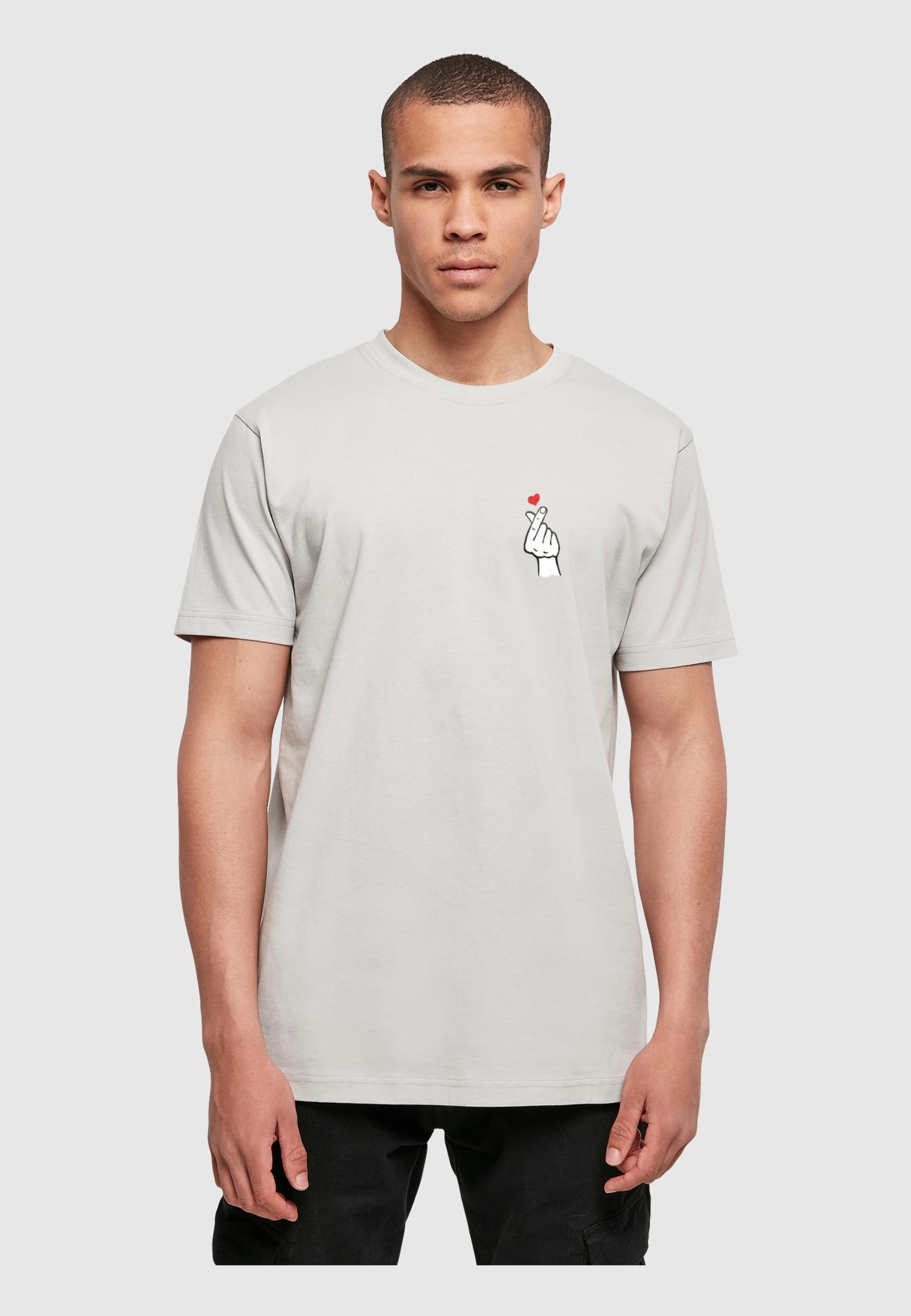 MisterTee T-Shirt MisterTee Herren Love Sign günstig online kaufen