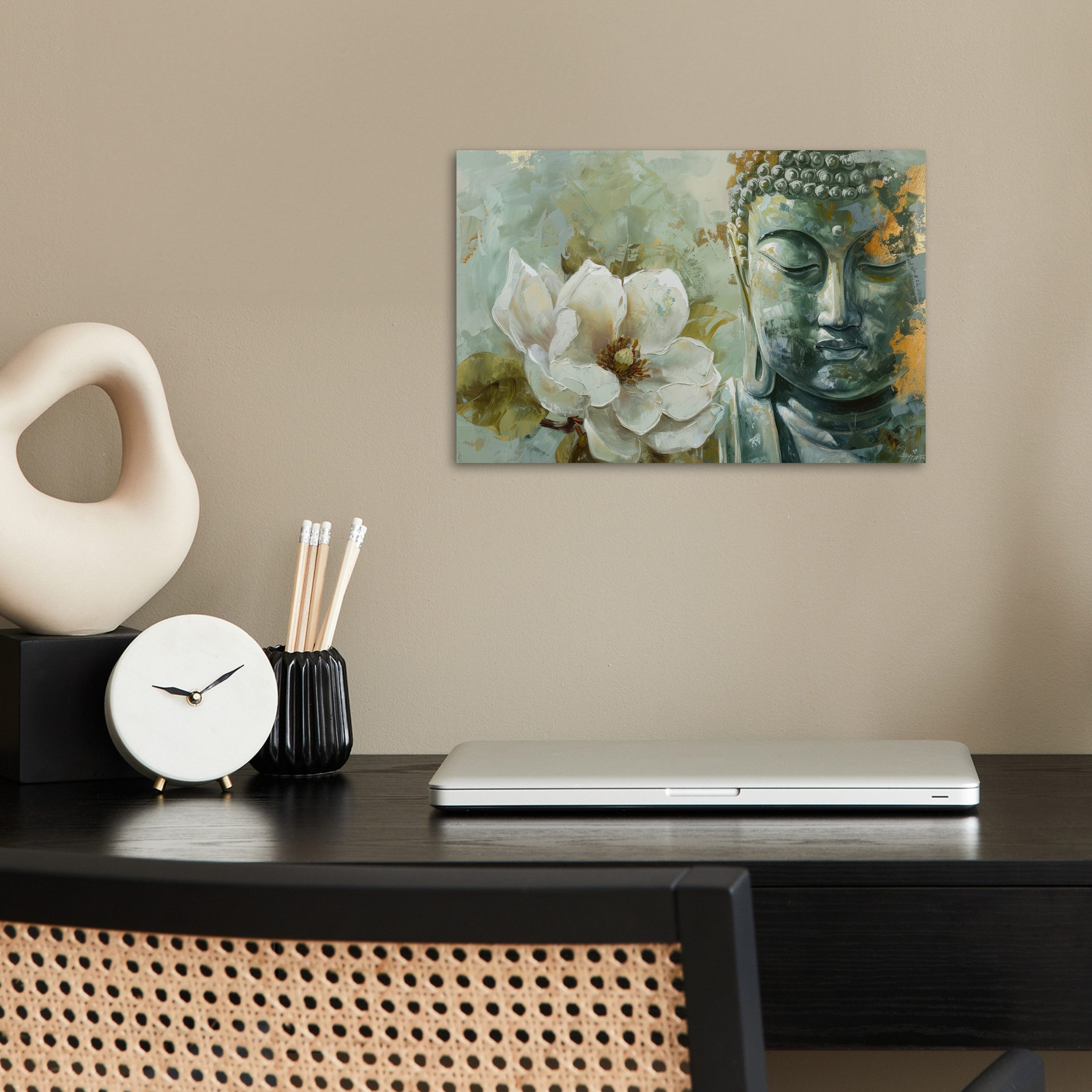 MuchoWow Poster Buddha - Grün - günstig online kaufen