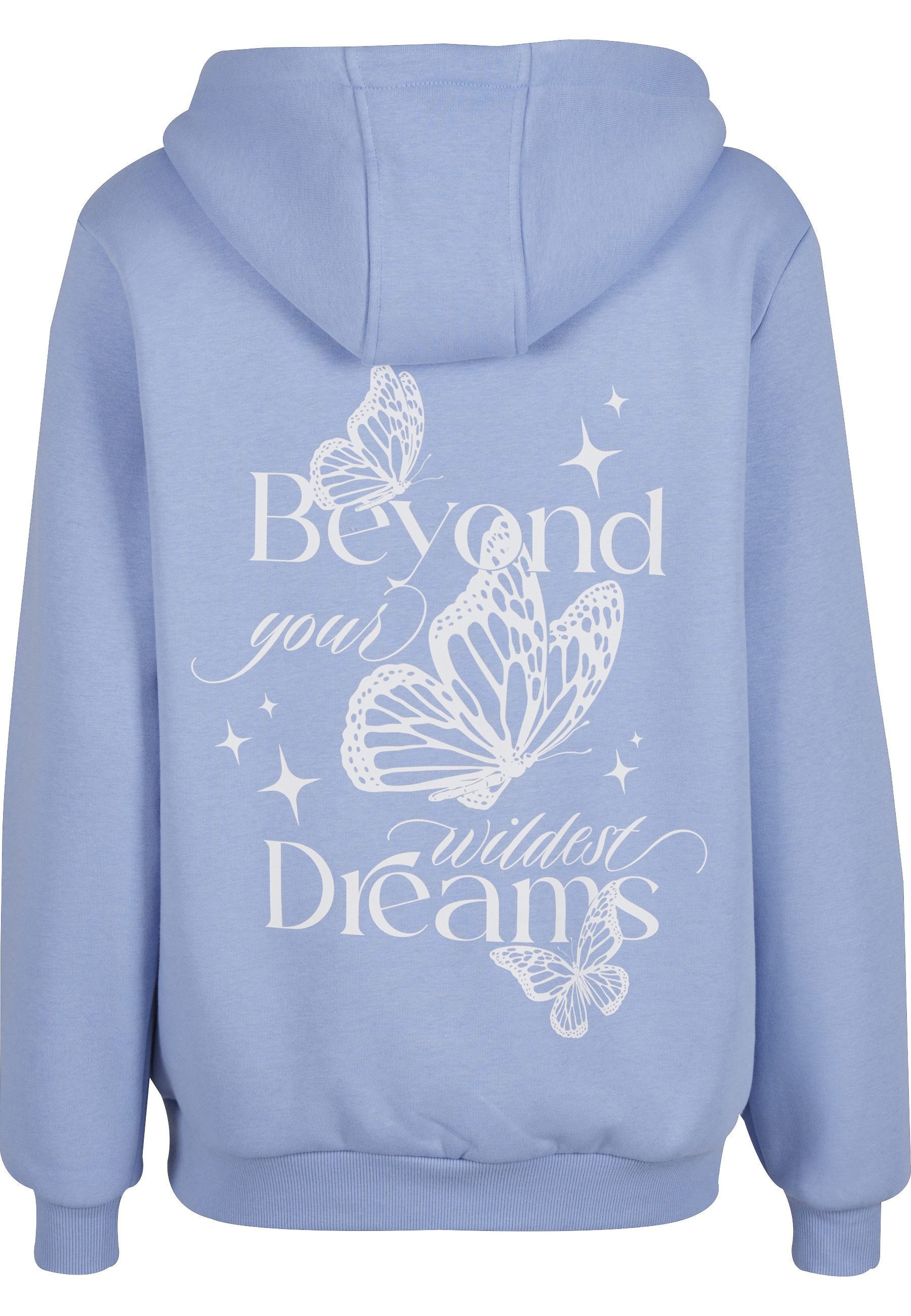 Miss Tee Kapuzensweatshirt Miss Tee Wildest Dreams Ladies Fluffy Hoody günstig online kaufen