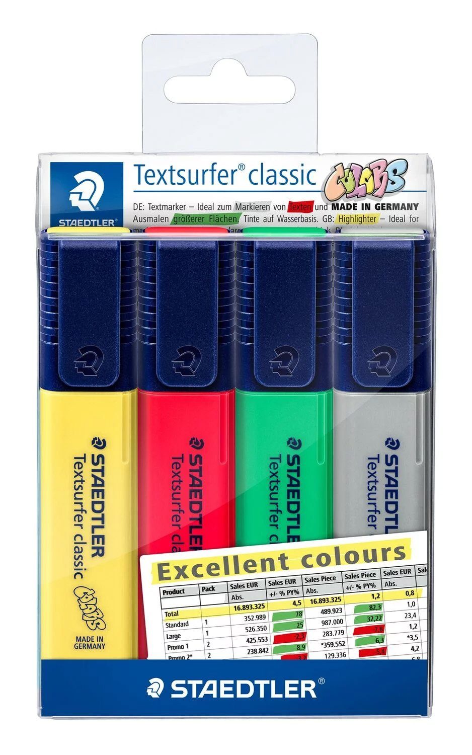 STAEDTLER Marker Textmarker Textsurf. excel.