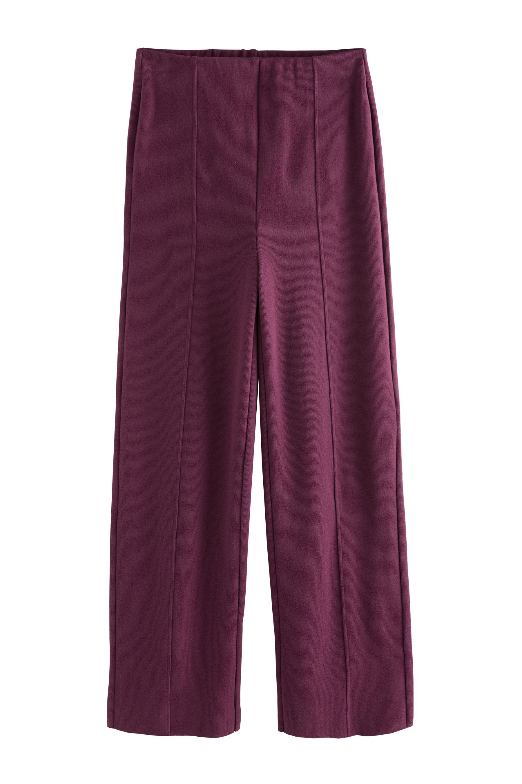Next Jogginghose Weiche Rippstrick-Hose mit weitem günstig online kaufen
