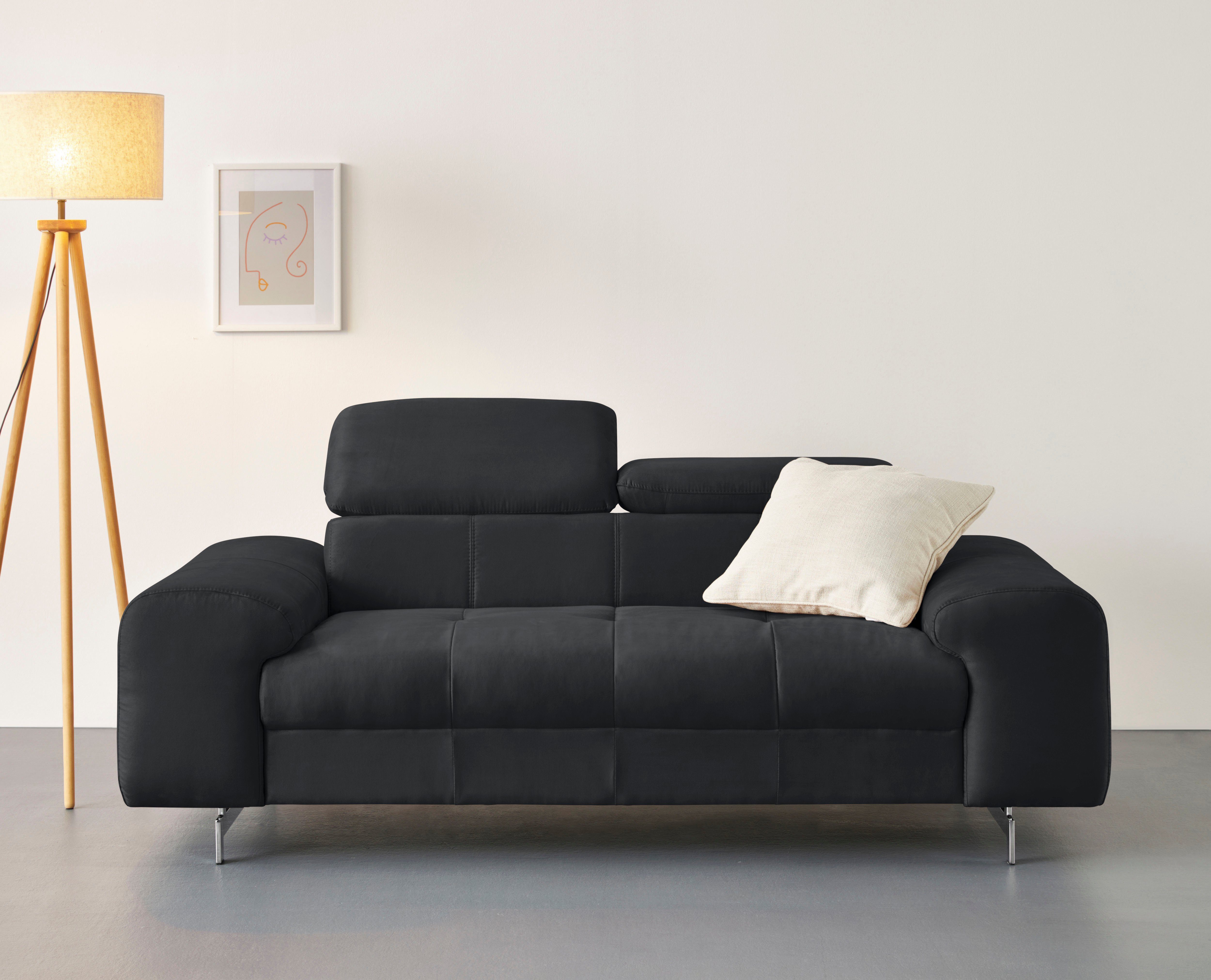 COTTA 2-Sitzer Chef, Big-Sofa mit Kopfteilverstellung, günstig online kaufen