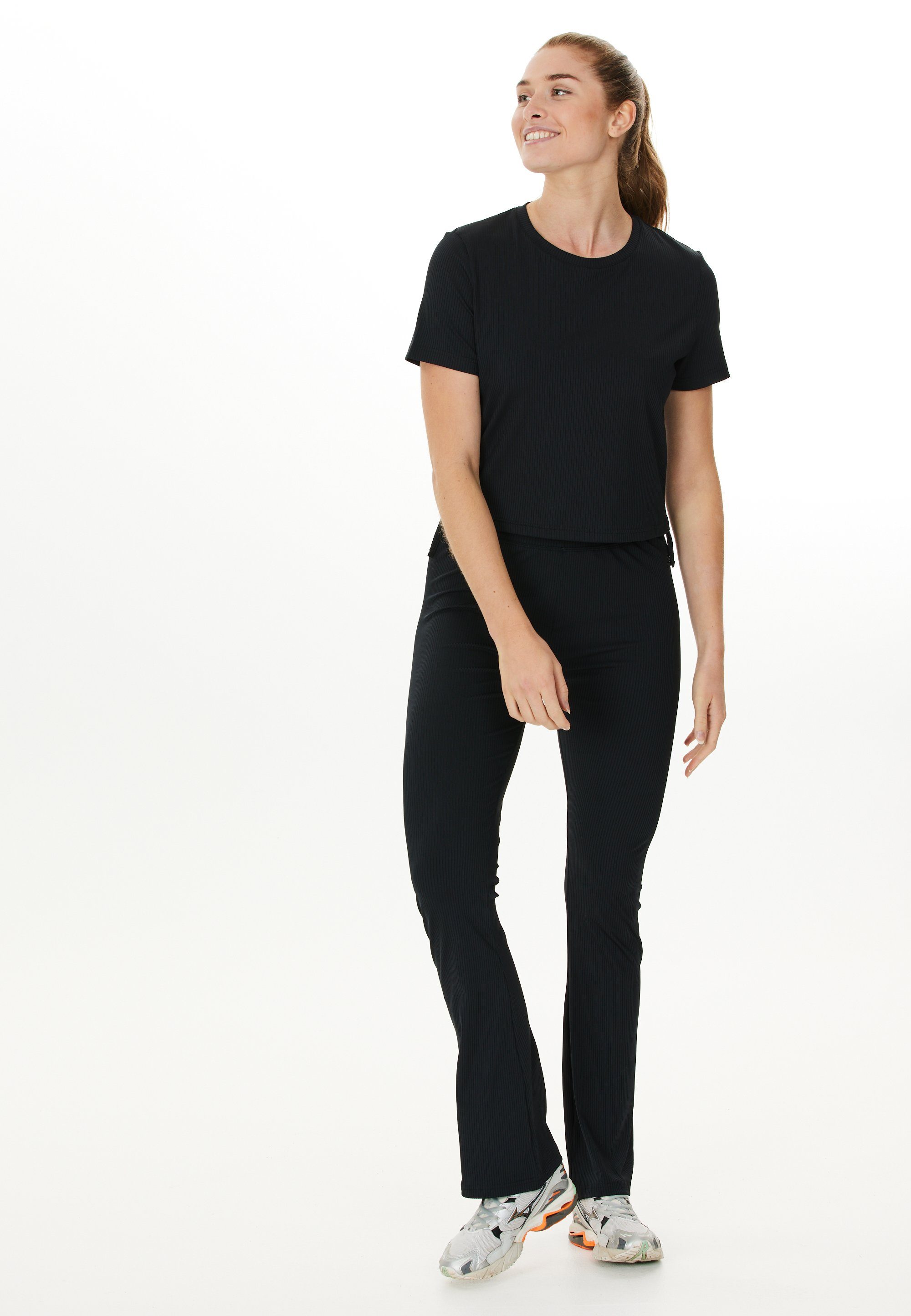 ENDURANCE Funktionsshirt Irislie (1-tlg) im sportlichen Cropped-Look