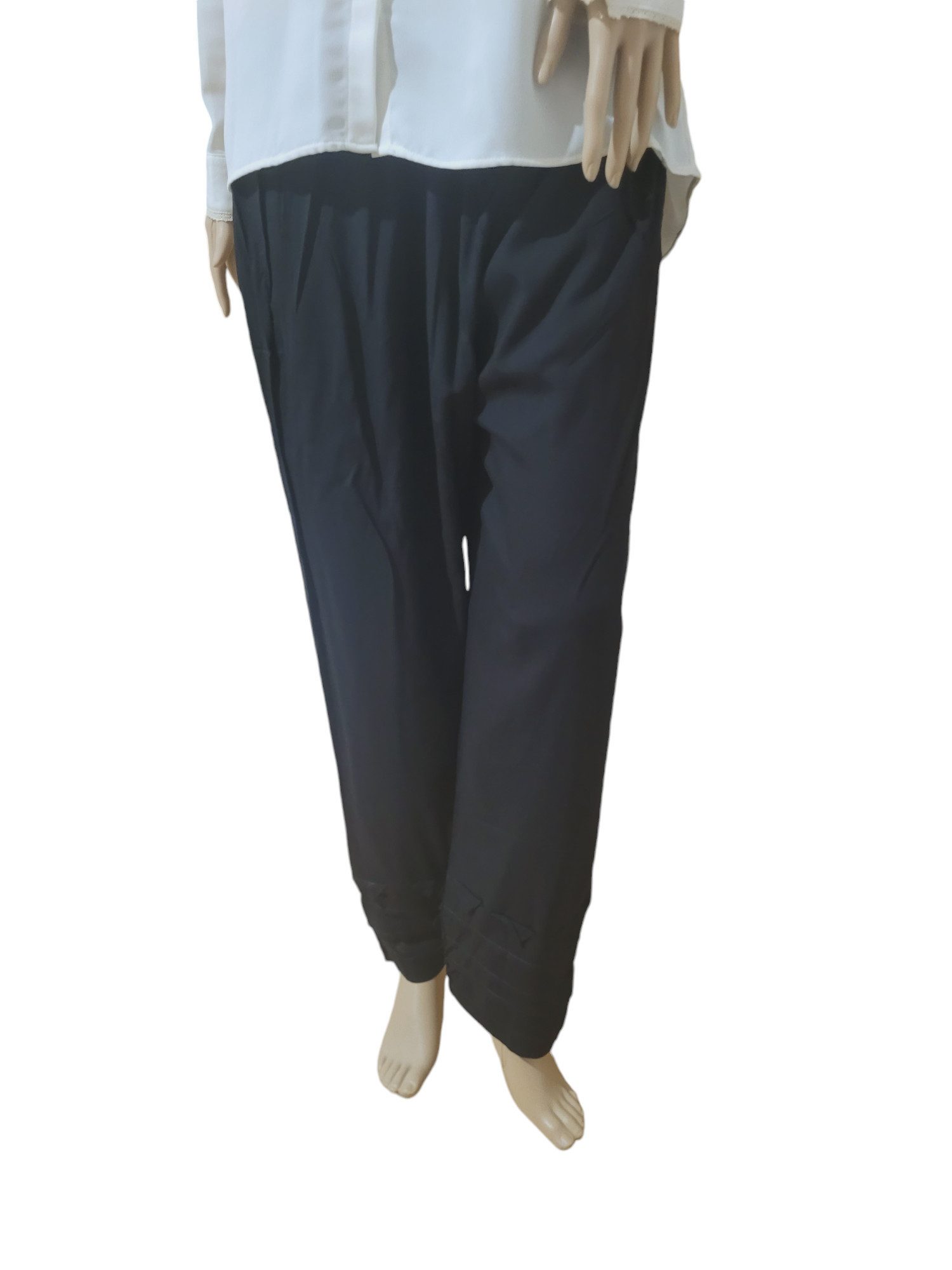 PfauGermany Pyjamahose Black Fold Design