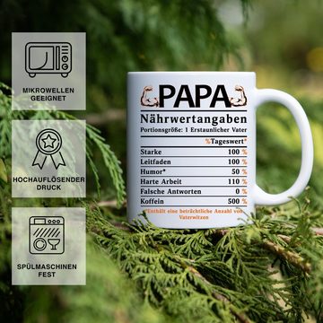 Giftandprint Tasse für Vater- Papa Tasse als Geschenk zum Vatertag Weihnachtsgeschenke, Mikrowellengeeignet, Spülmaschinenfest, Keramik, 325 ML