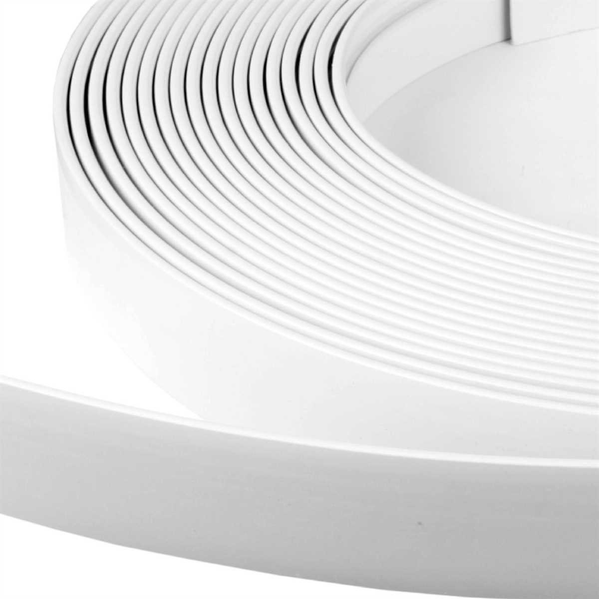 Bestlivings Gardinenschiene Blende für eine saubere Fensteroptik, geklemmt, Kunststoff, viele Farben & Holzoptiken, H5 cm, flexibel kürzbar