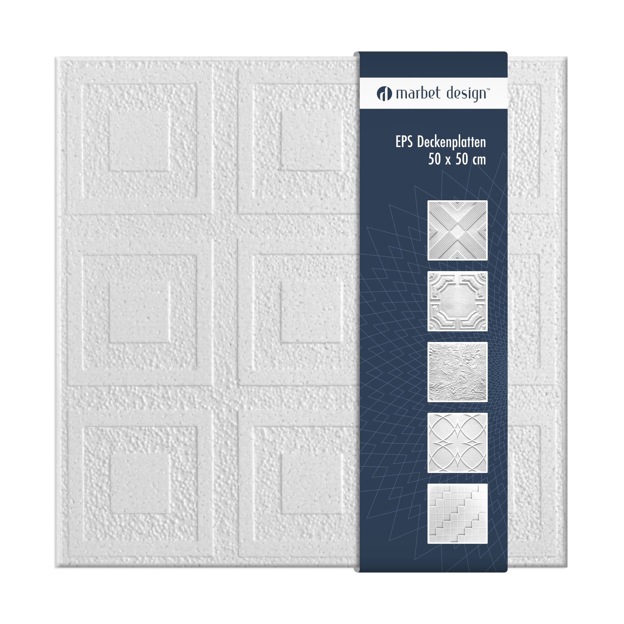 marbet design Wanddekoobjekt KONTRAST (Deckenplatten aus günstig online kaufen