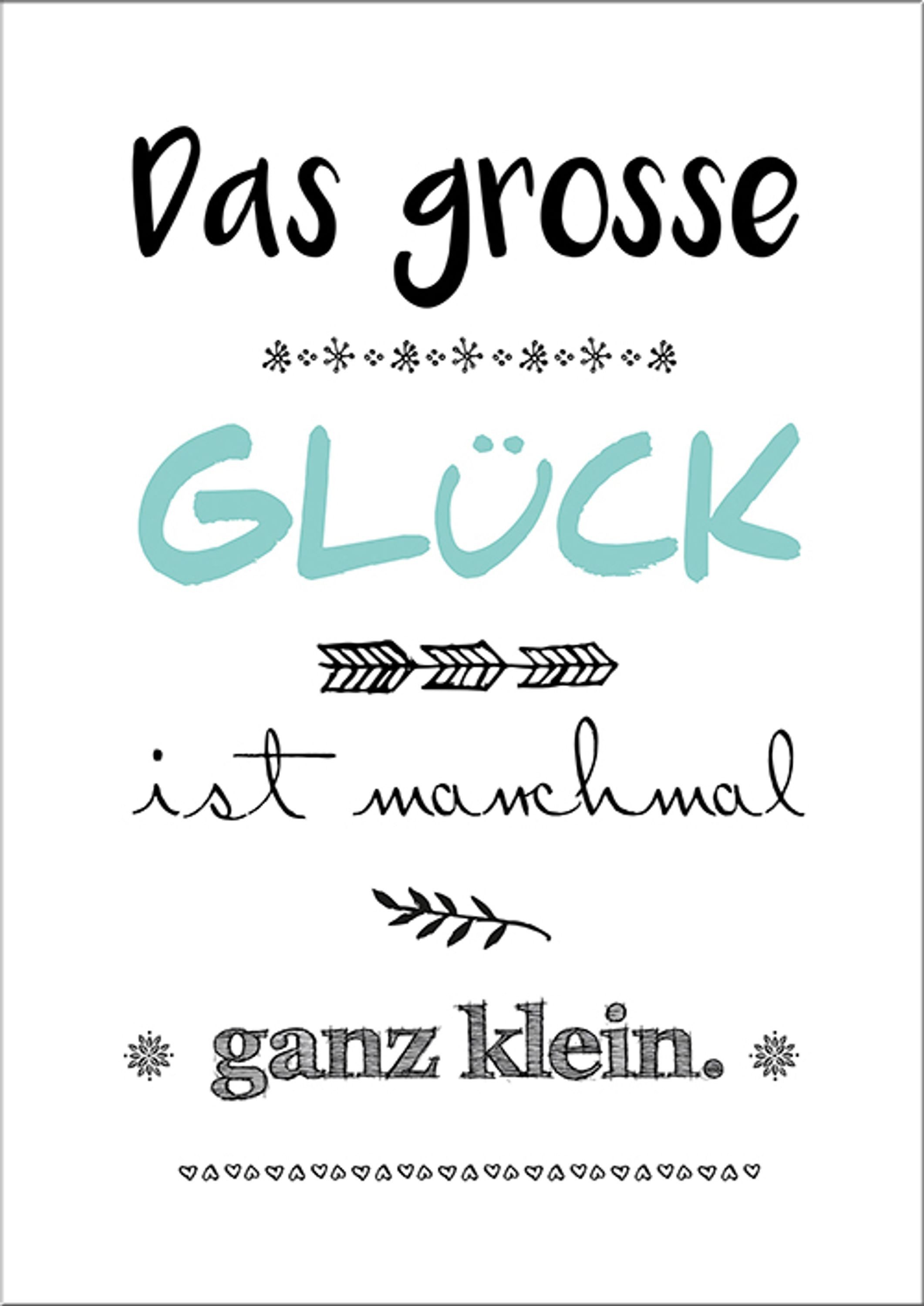 Deco-Panel Bild 29x41 cm / Spruchbild / Wandbild Spruch / Geschenk Geburt