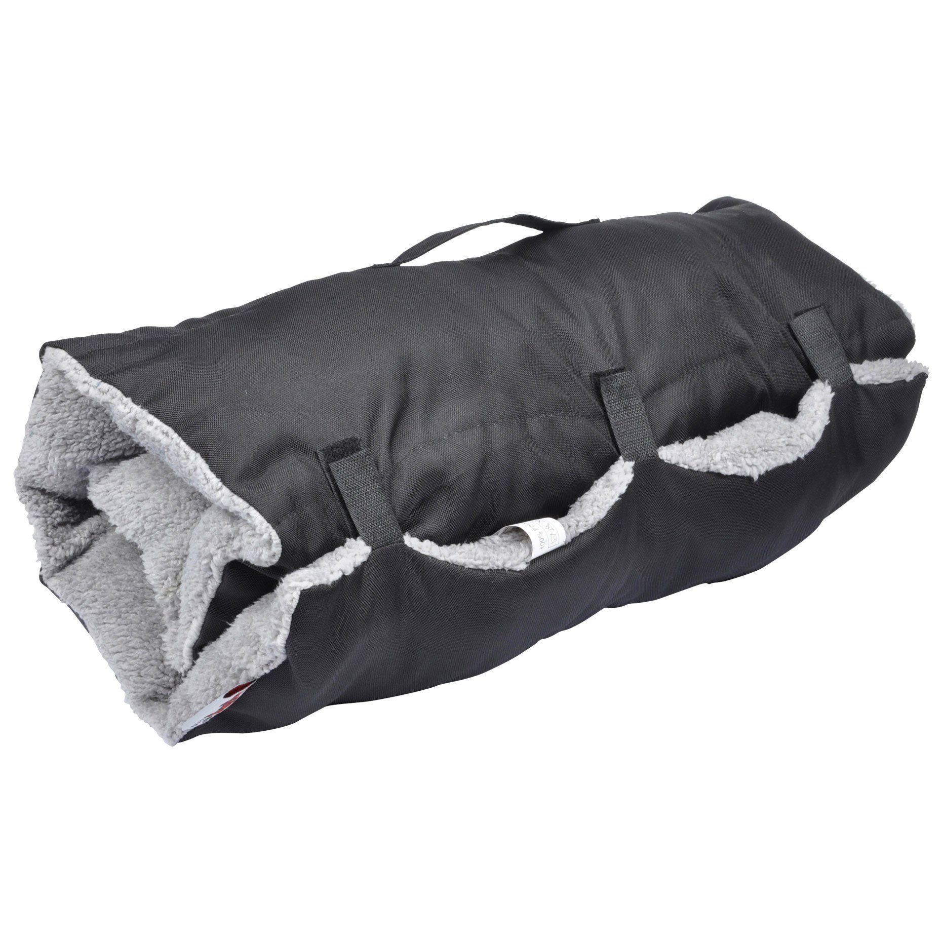 Love Story Tierbett Reisebett für Hunde BICOLORE, 80 x 50 cm, khaki+grau