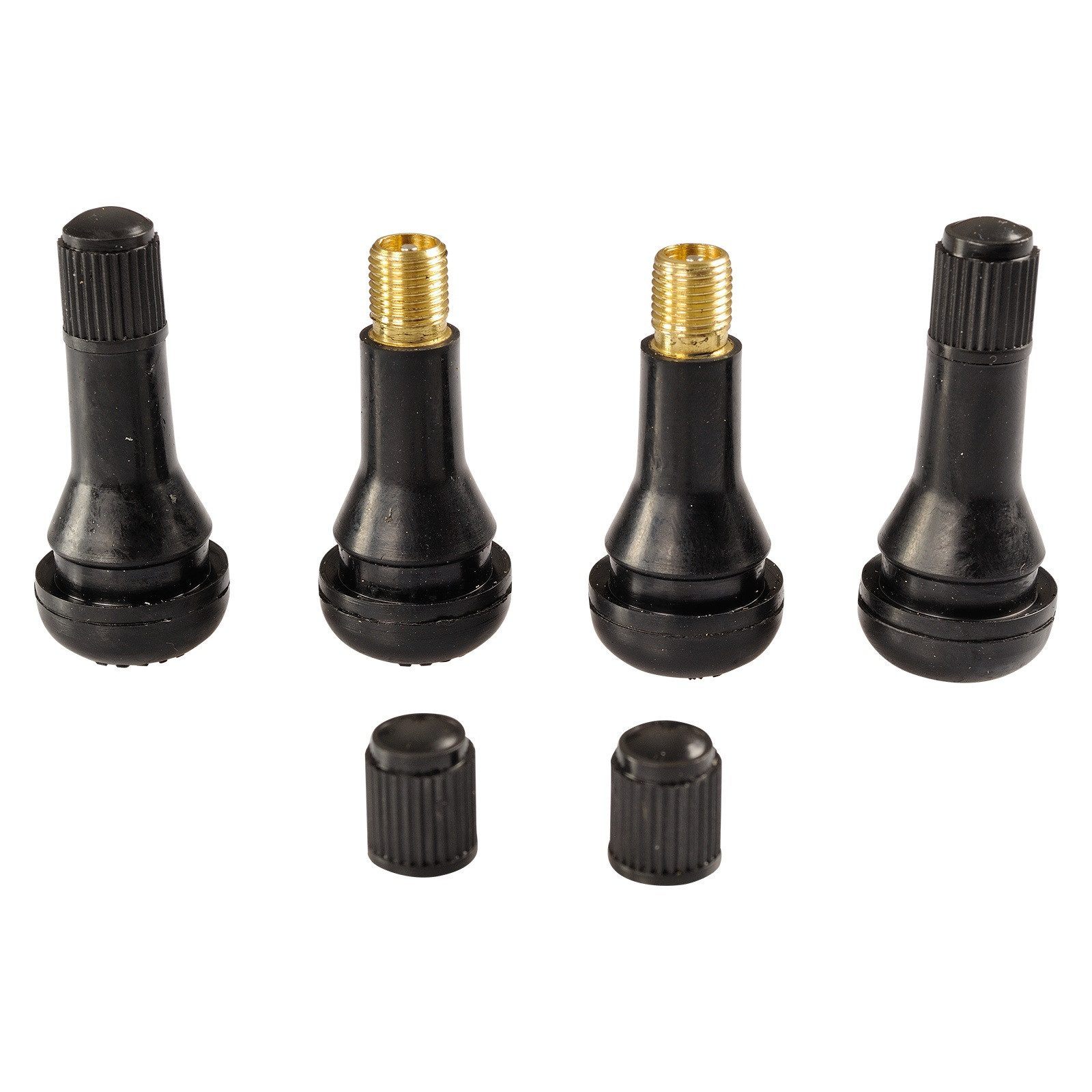 HASKYY Reifenmontagemaschine Gummiventile 300x TR414 Snap-In PKW Reifenventile Ventile Felgenventil