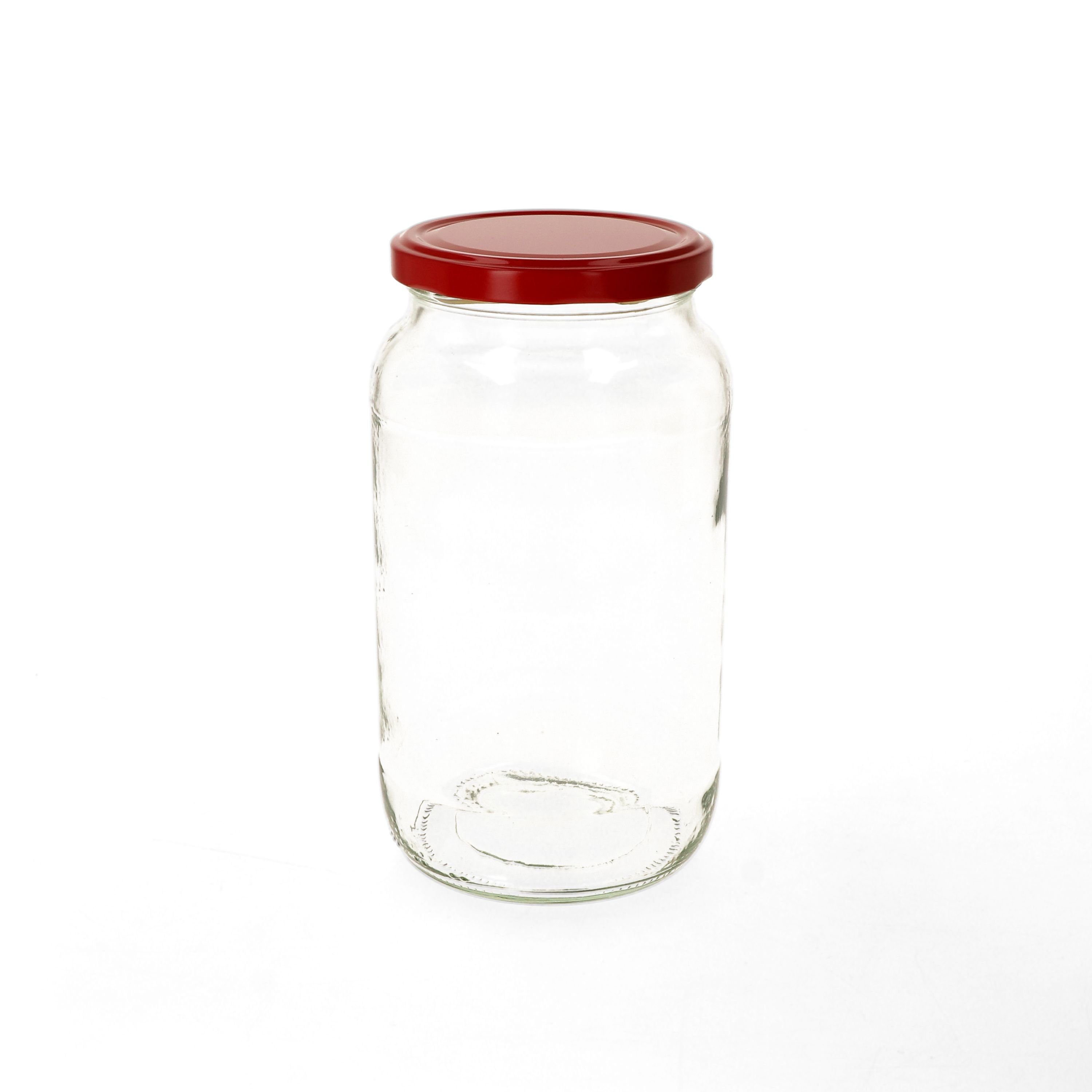Deckel ml Einmachglas Piros To incl. 12er MamboCat Rundglas Glas Diamant 1062 Set Rezeptheft, 82