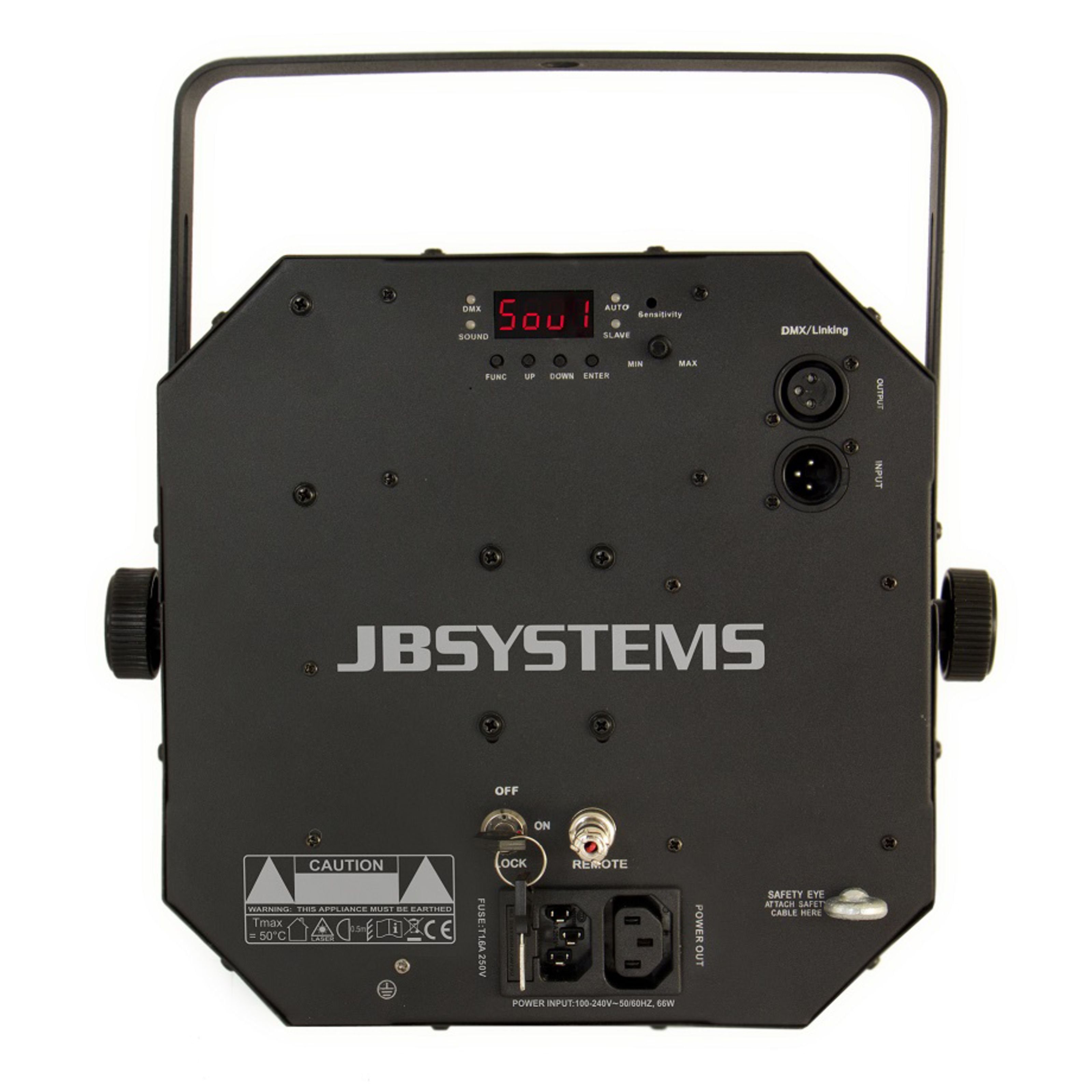 JB Systems Laserstrahler, Invader LED-/Strobe-/Lasereffekt Showeffekt 