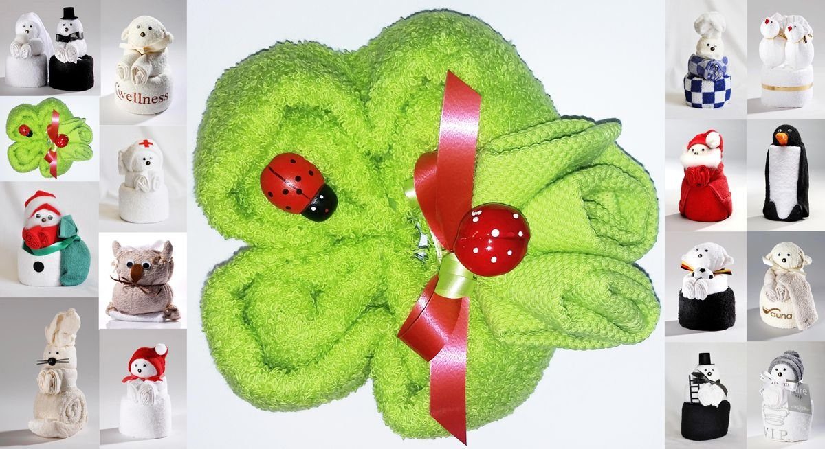 JACK Handtuch Set Frottier Geschenk Set viele Modelle Handarbeit Origami Gä günstig online kaufen