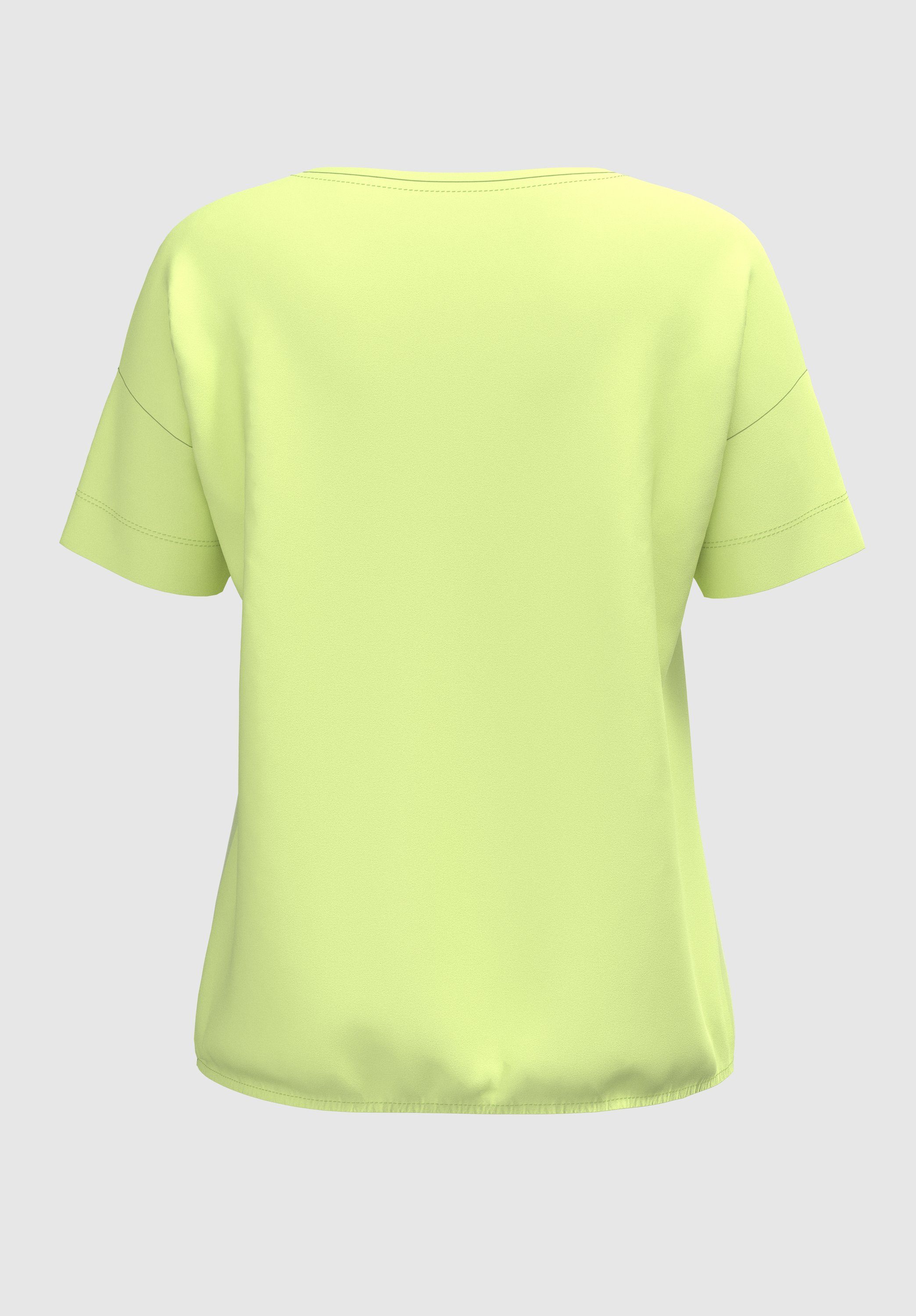 bianca Print-Shirt JULIE mit und coolem Frontmotiv citron besonderen Details