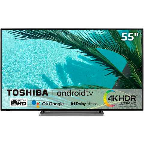 Toshiba 55UA3D63DG LED-Fernseher (139 cm/55 Zoll, 4K Ultra HD, Android TV, Smart-TV)