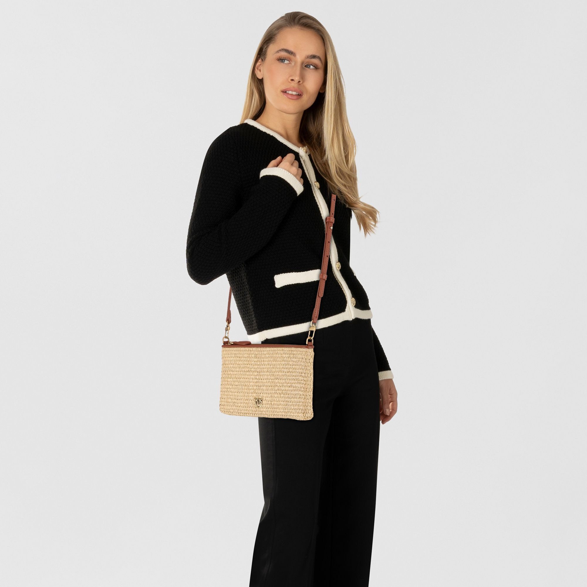 PINKO Umhängetasche Flat Horizontal, Polyester günstig online kaufen