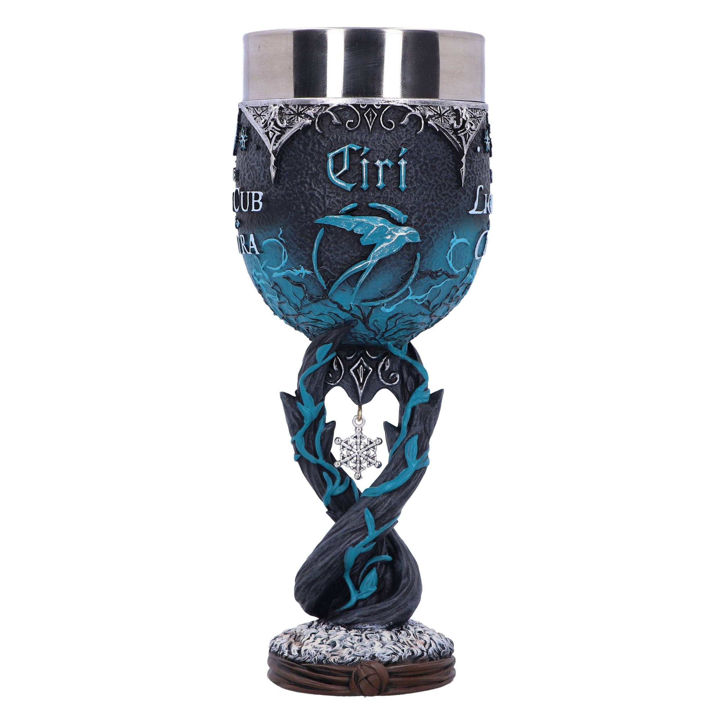 Nemesis Now Bierkrug The Witcher Kelch Ciri, Offiziell lizenzierter, handbemalter Kelch